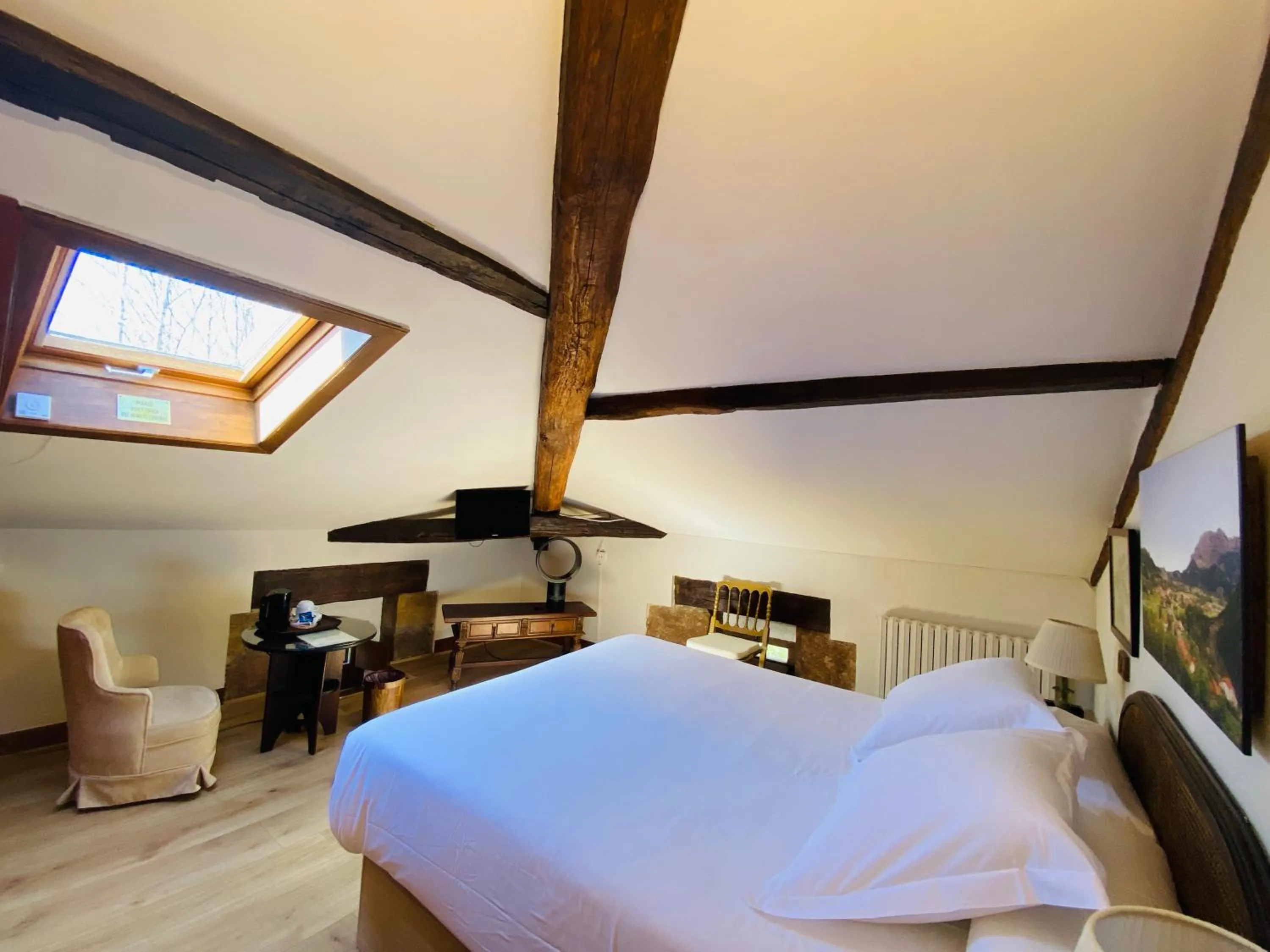 Bed in Posada La Torre de La Quintana