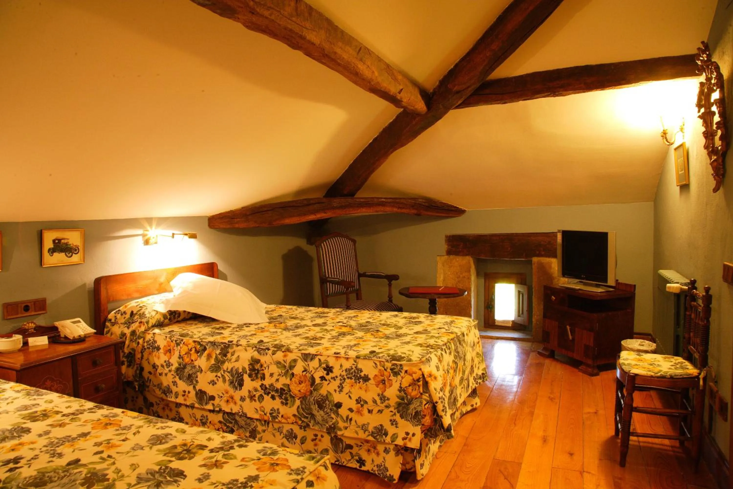 Bedroom in Posada La Torre de La Quintana