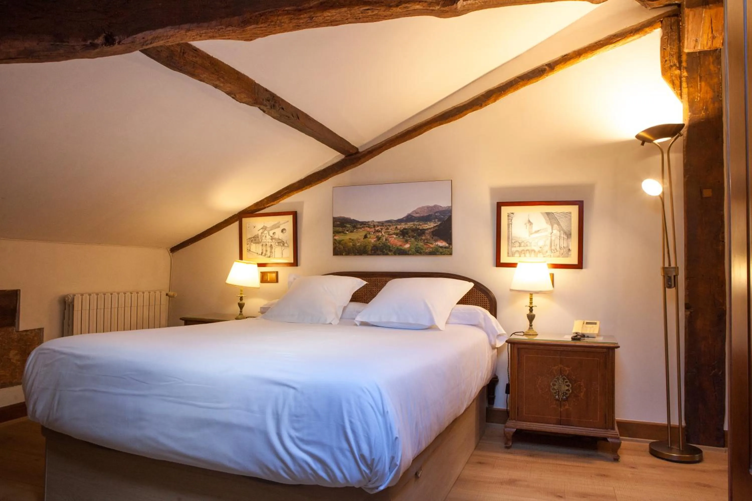 Bed in Posada La Torre de La Quintana