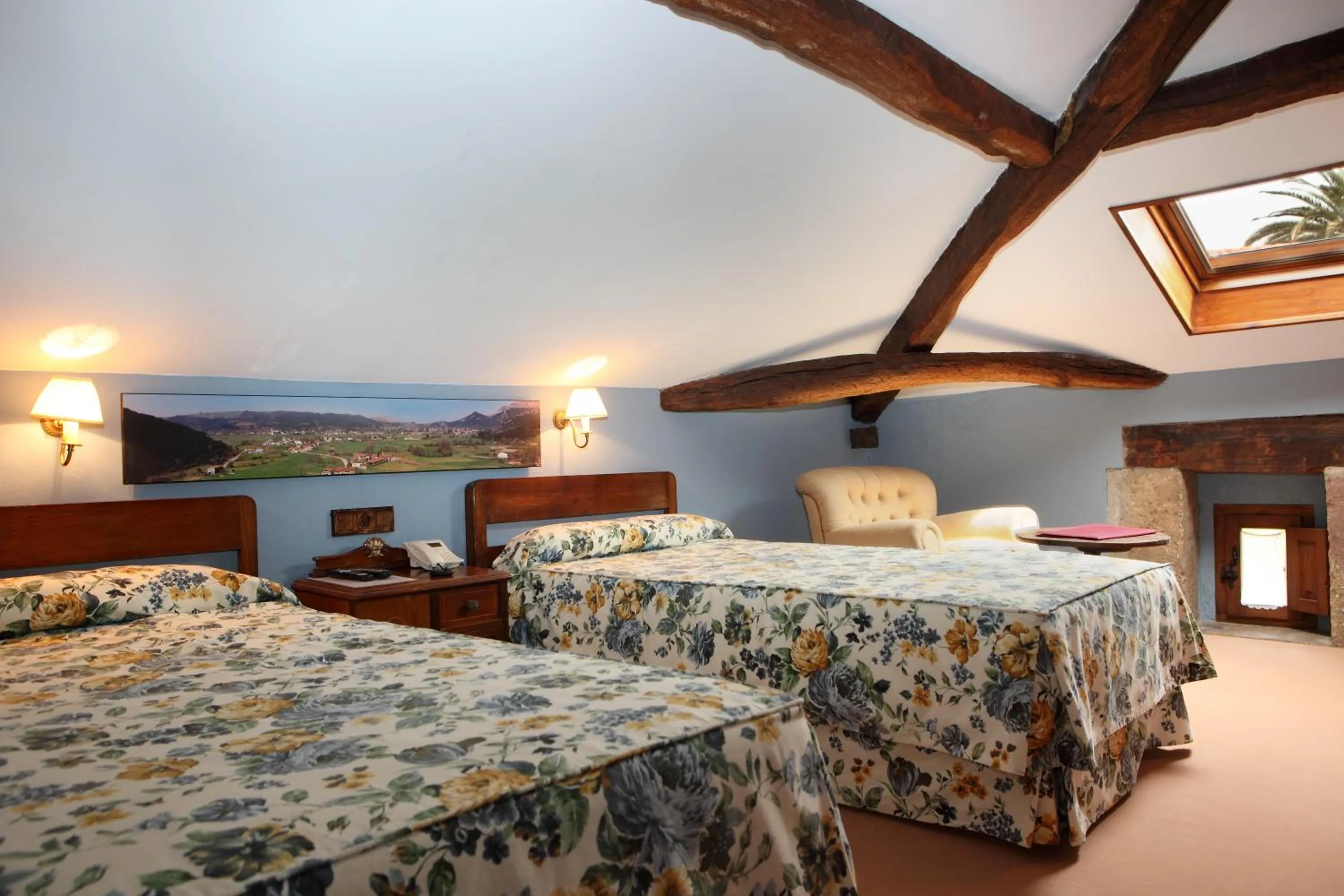 Bedroom in Posada La Torre de La Quintana