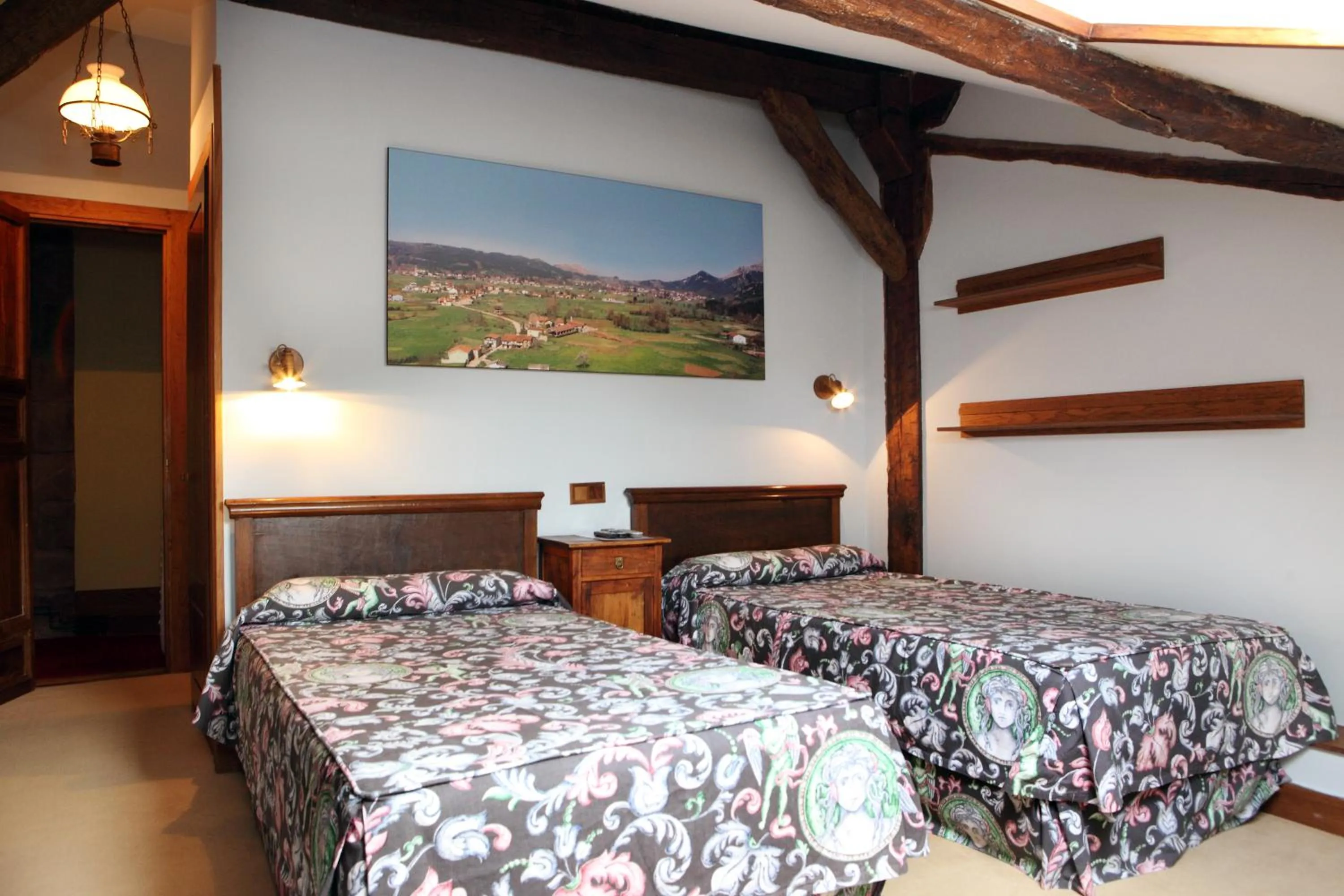 Decorative detail in Posada La Torre de La Quintana