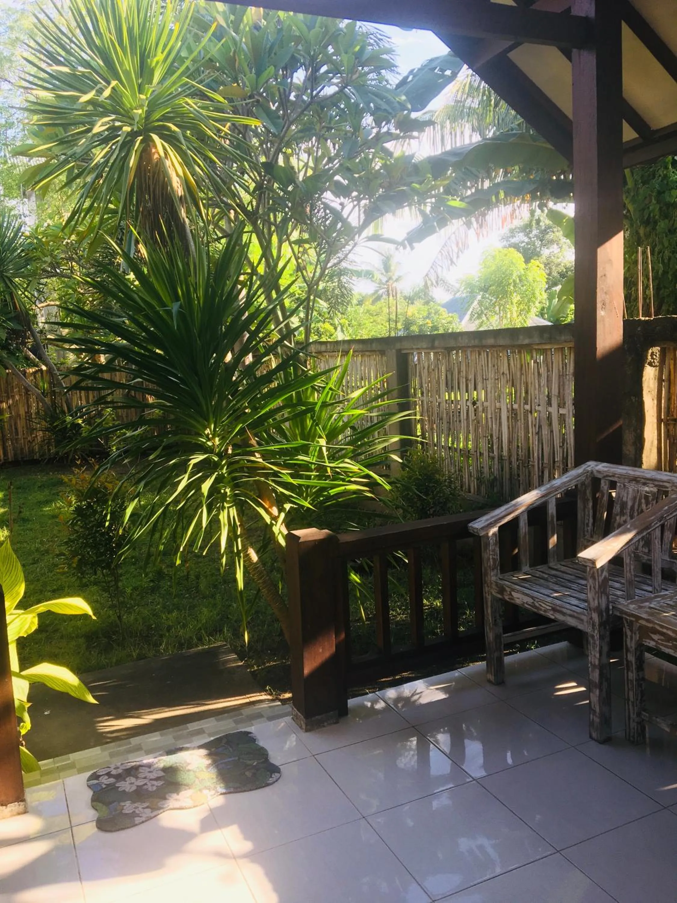 View (from property/room) in Puring Bungalows