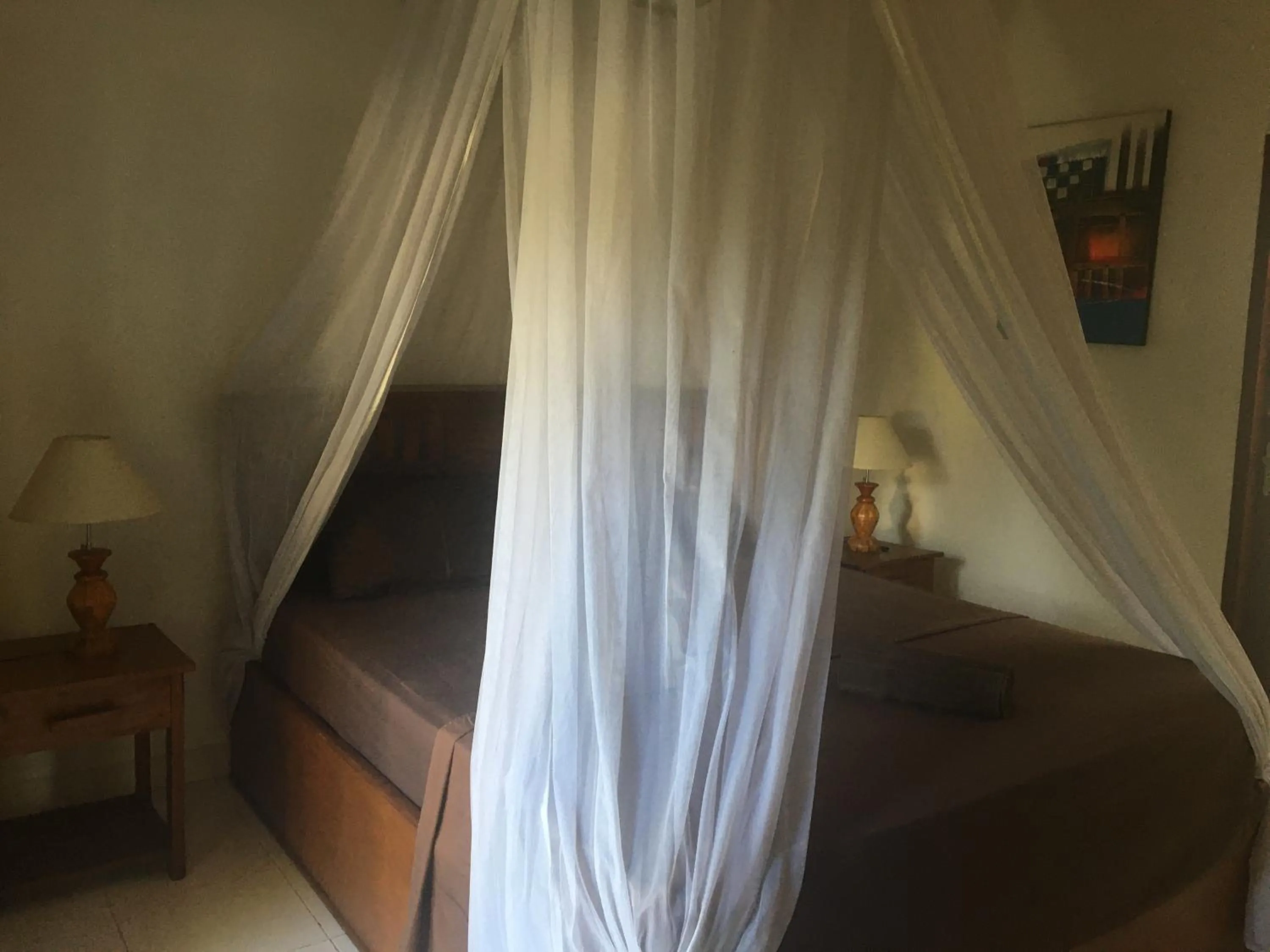 Bed in Puring Bungalows