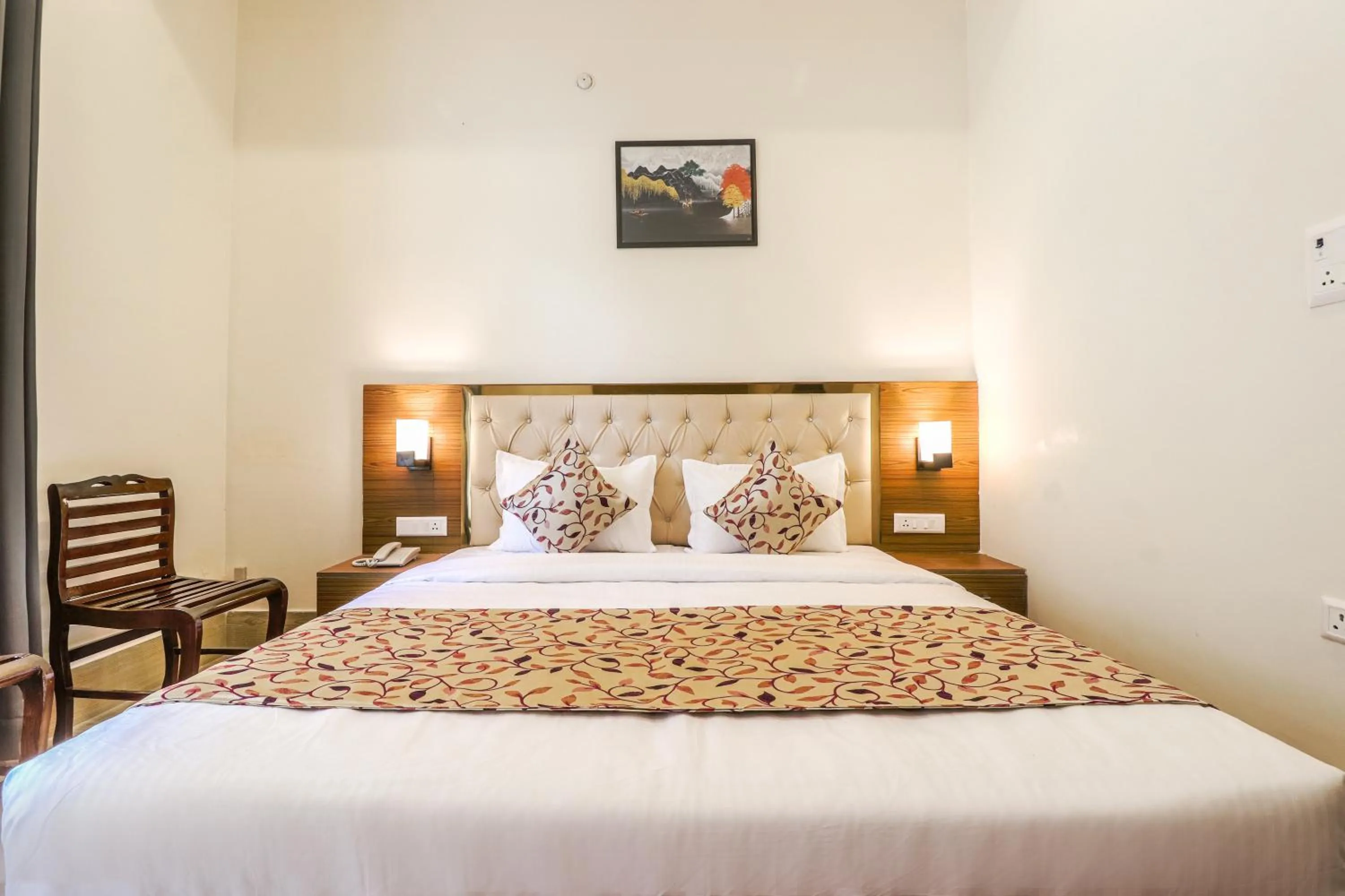 Bed in Shanti Vilaas