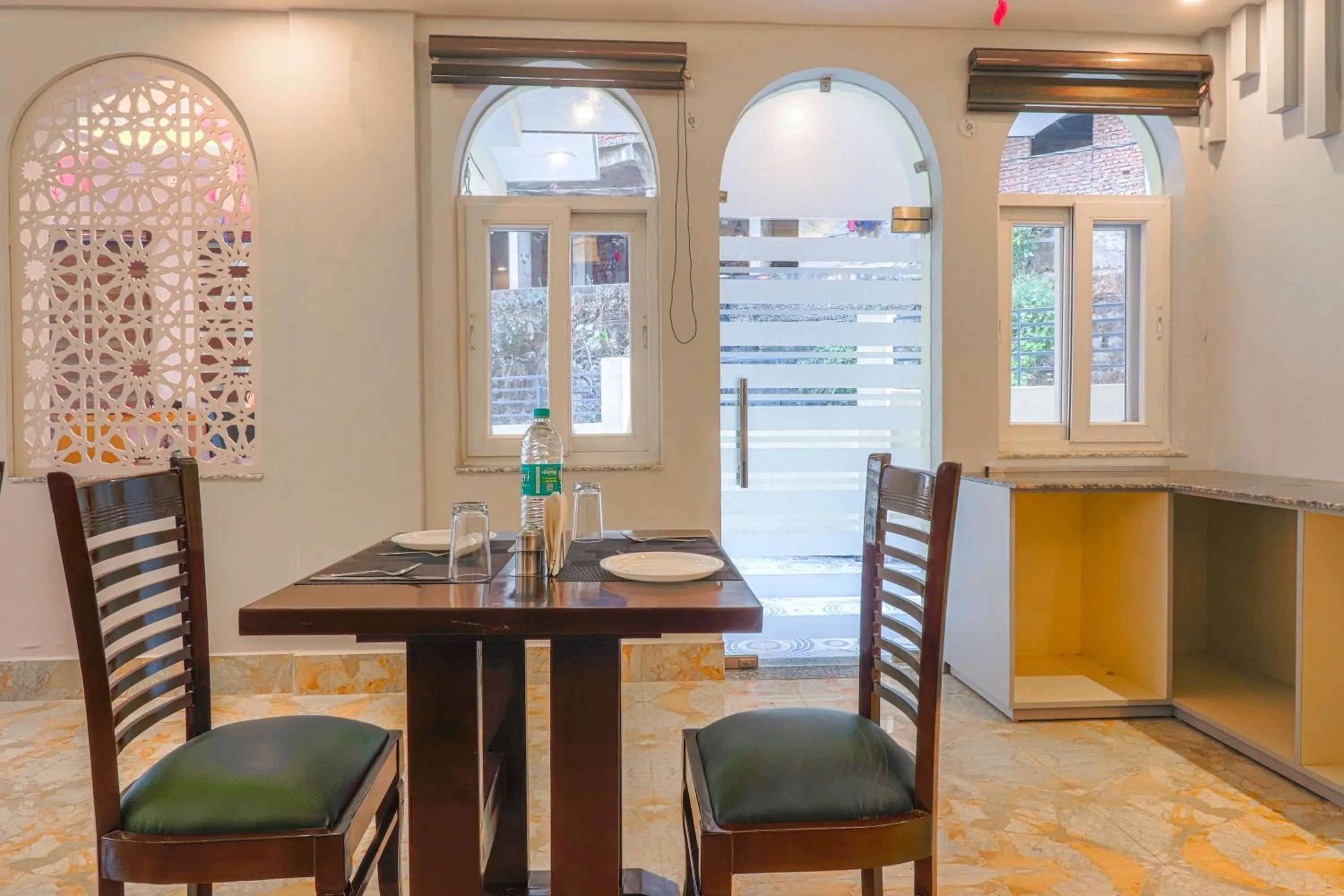 Seating area in Shanti Vilaas