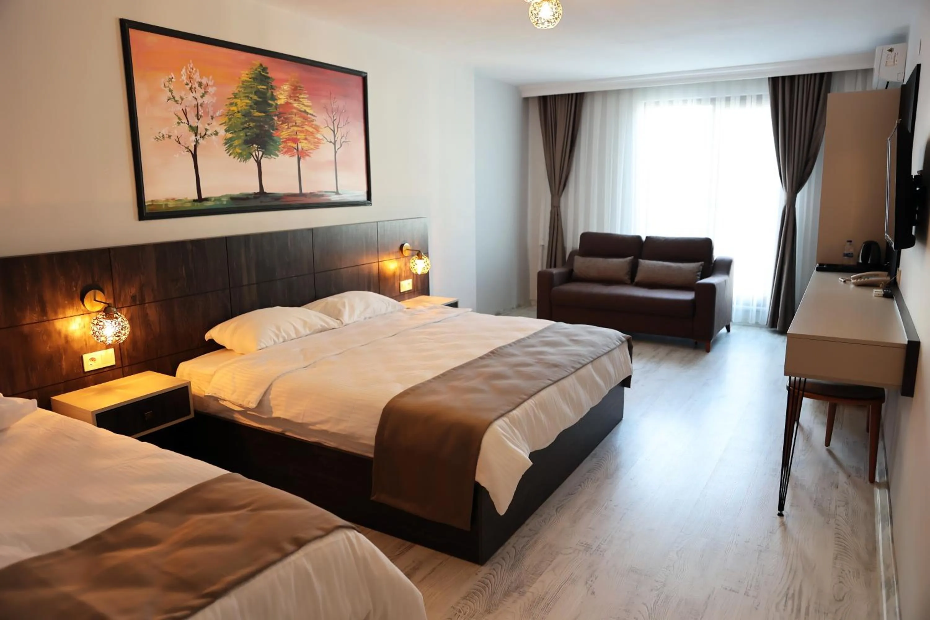 Bed in SAR-PER Hotel