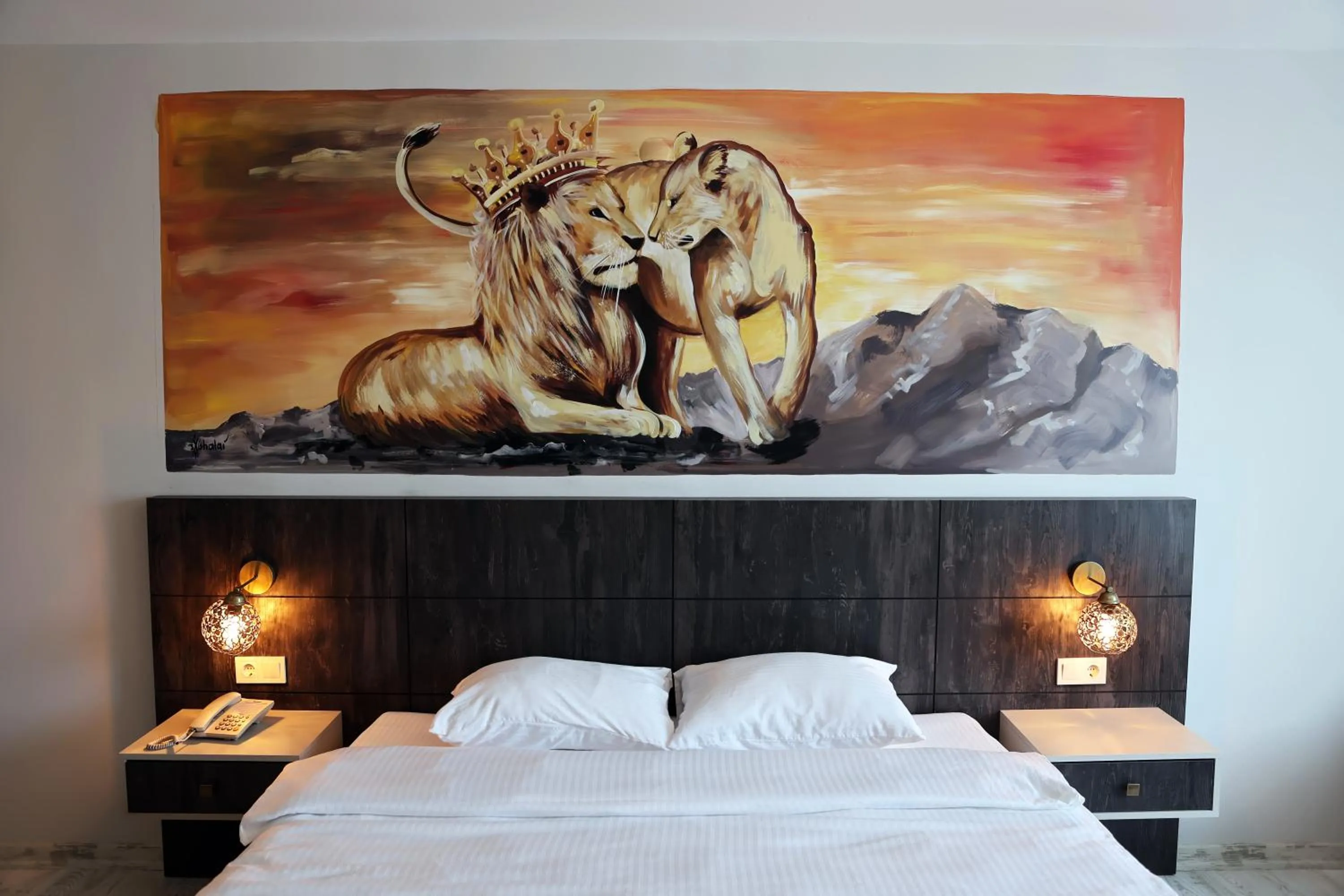 Bed in SAR-PER Hotel