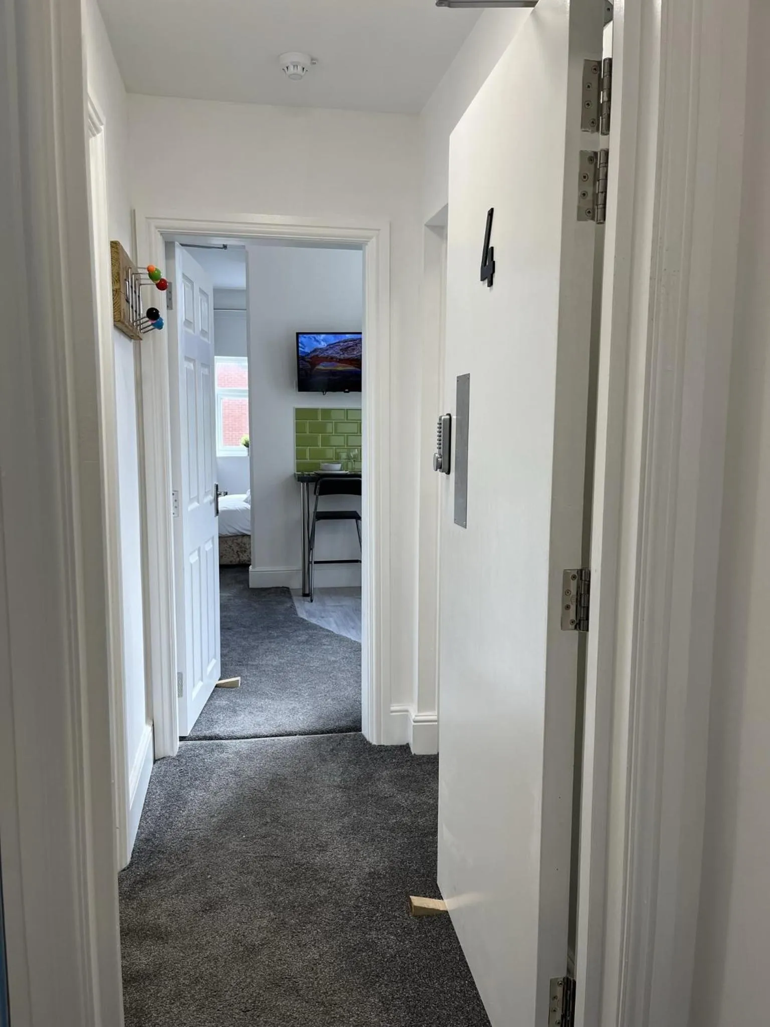 Lobby or reception in Modern 1 bed studios for comfy stay in Preston