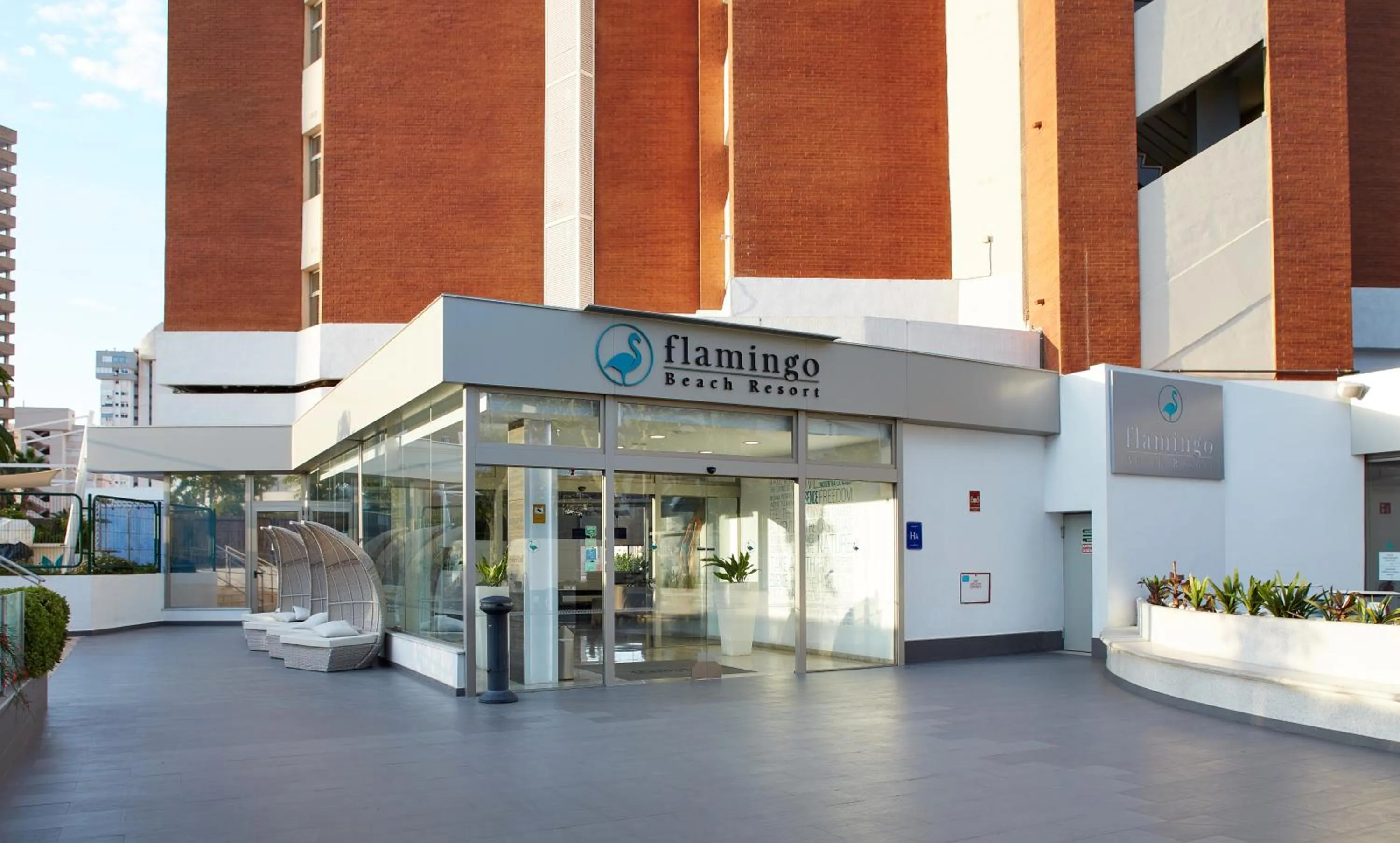 Property building in Flamingo Beach Resort - Adults Recommended