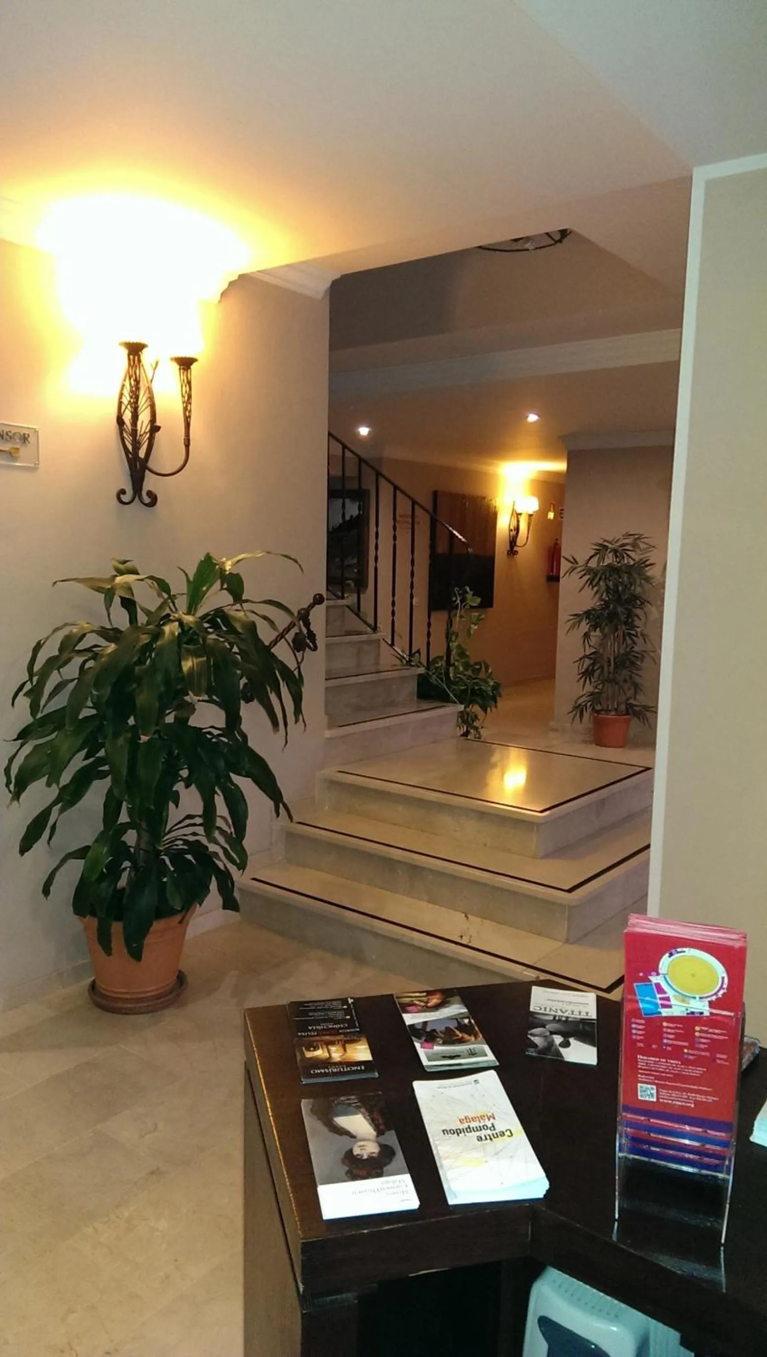 Lobby or reception in Hotel Sierra Hidalga