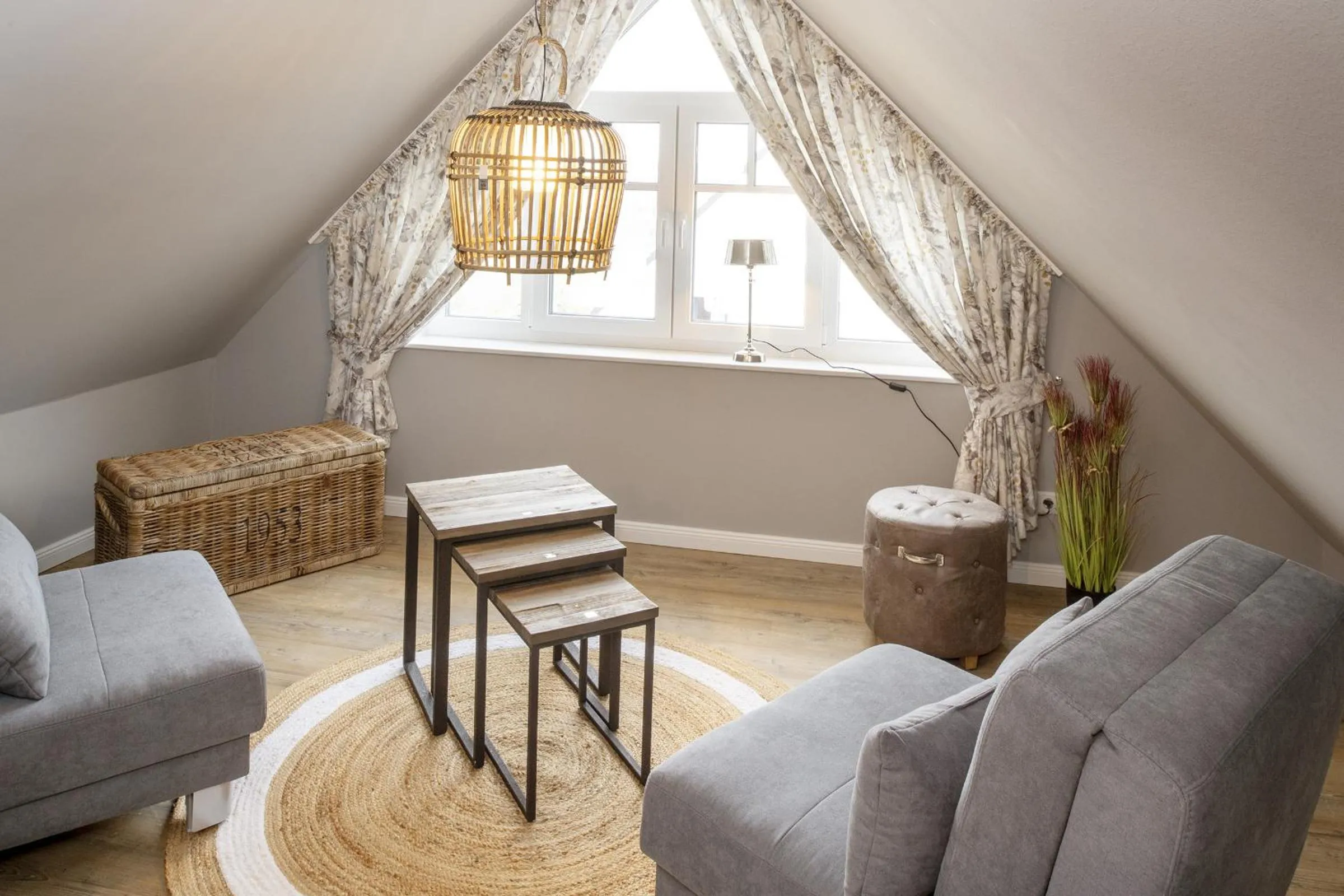 Bedroom in Ferienwohnung Bootsmann