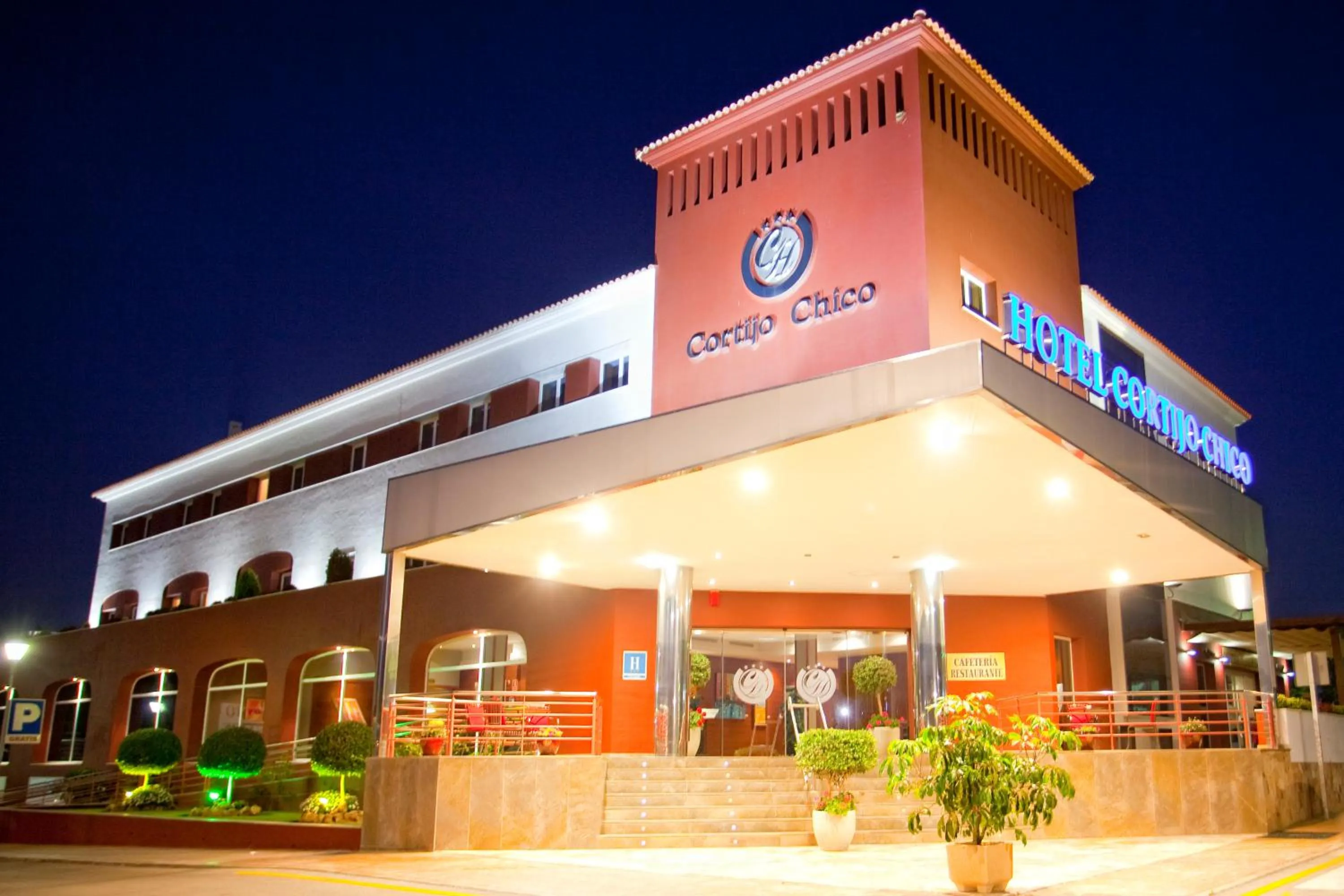Facade/entrance in Cortijo Chico Málaga Airport