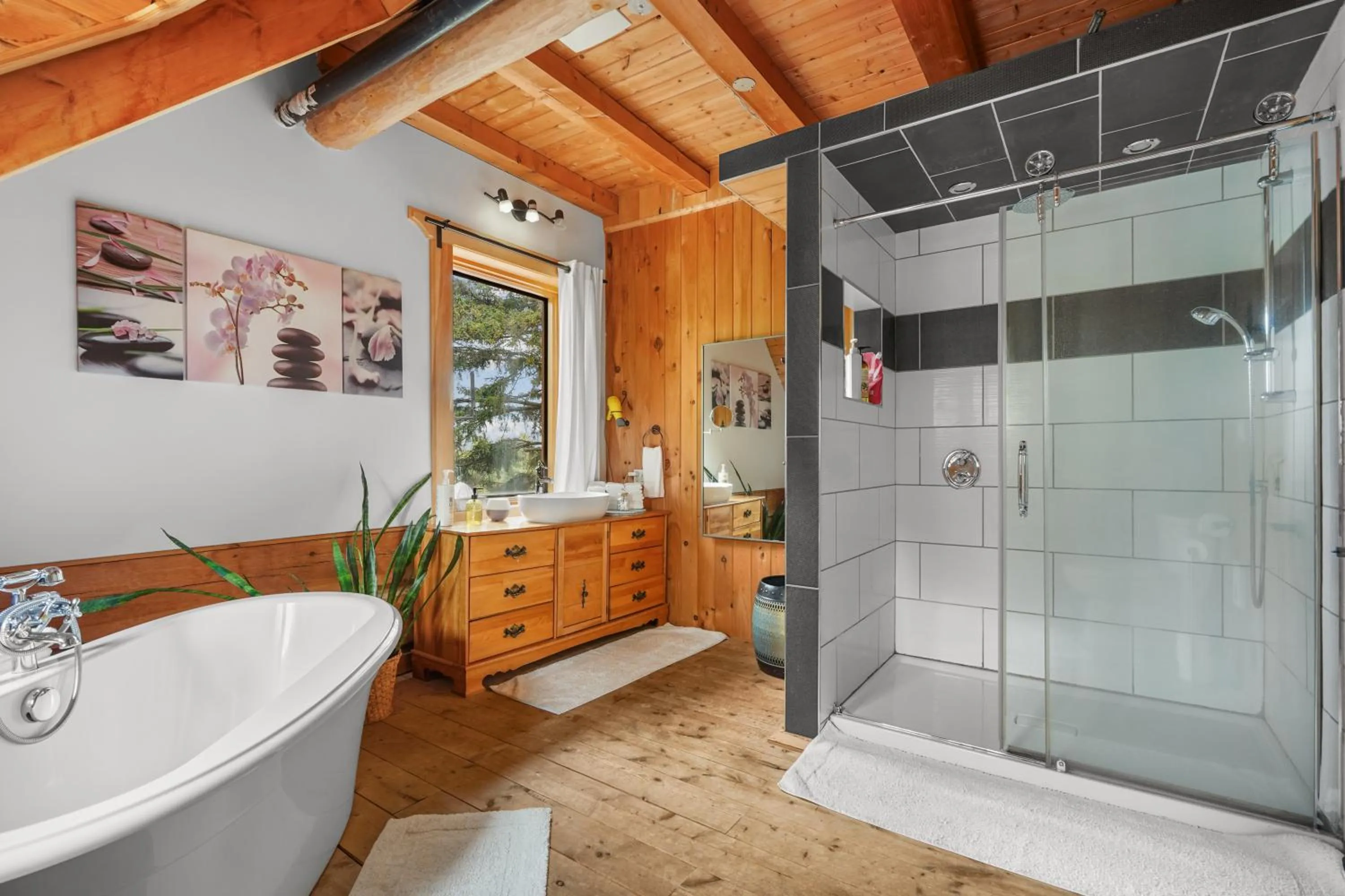 Hébergement "La Maison en Bois Rond"