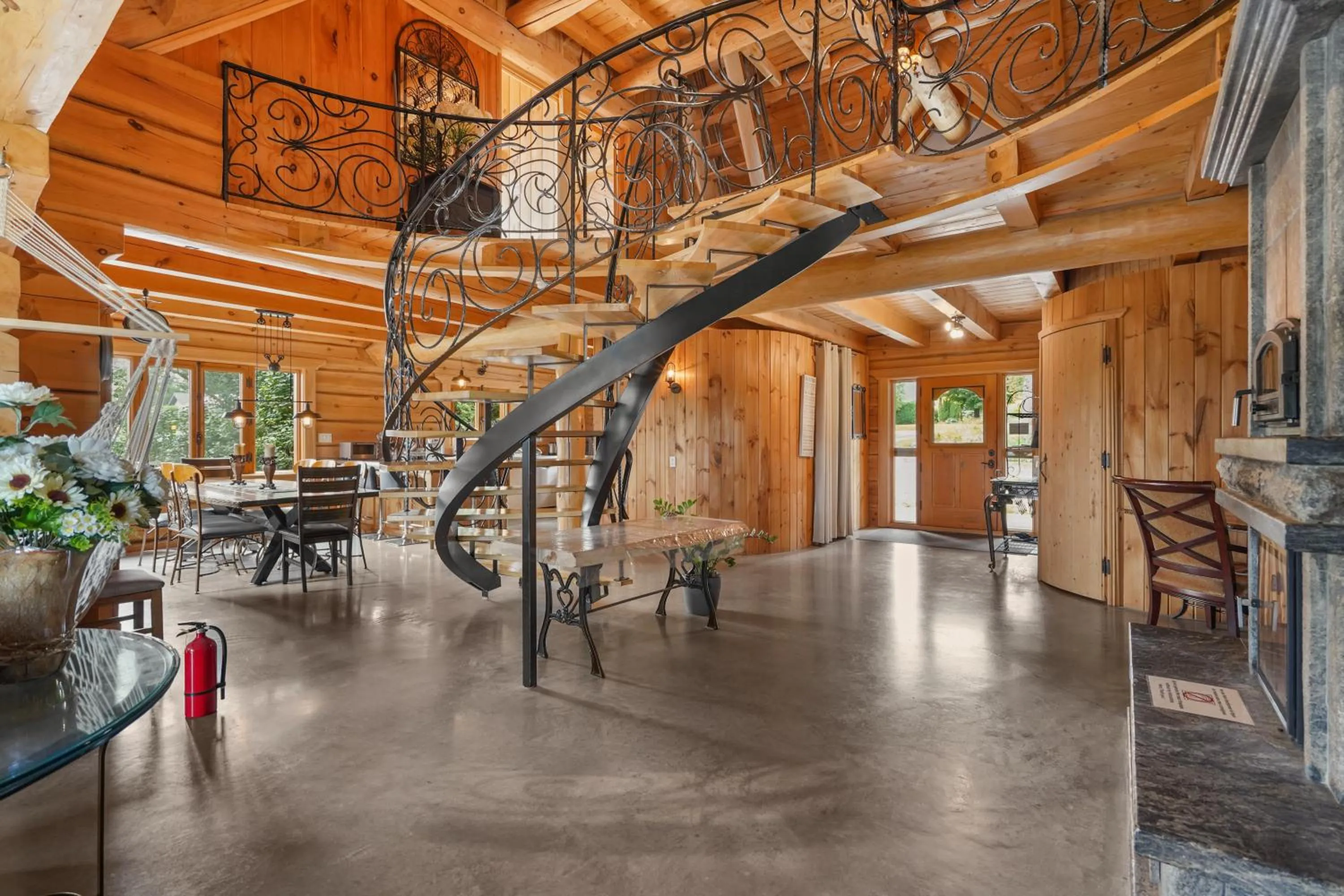 Hébergement "La Maison en Bois Rond"