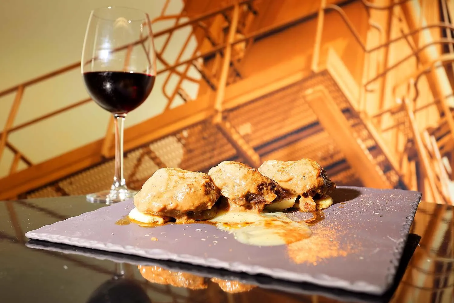 Food close-up in Exe Puerto de Sagunto