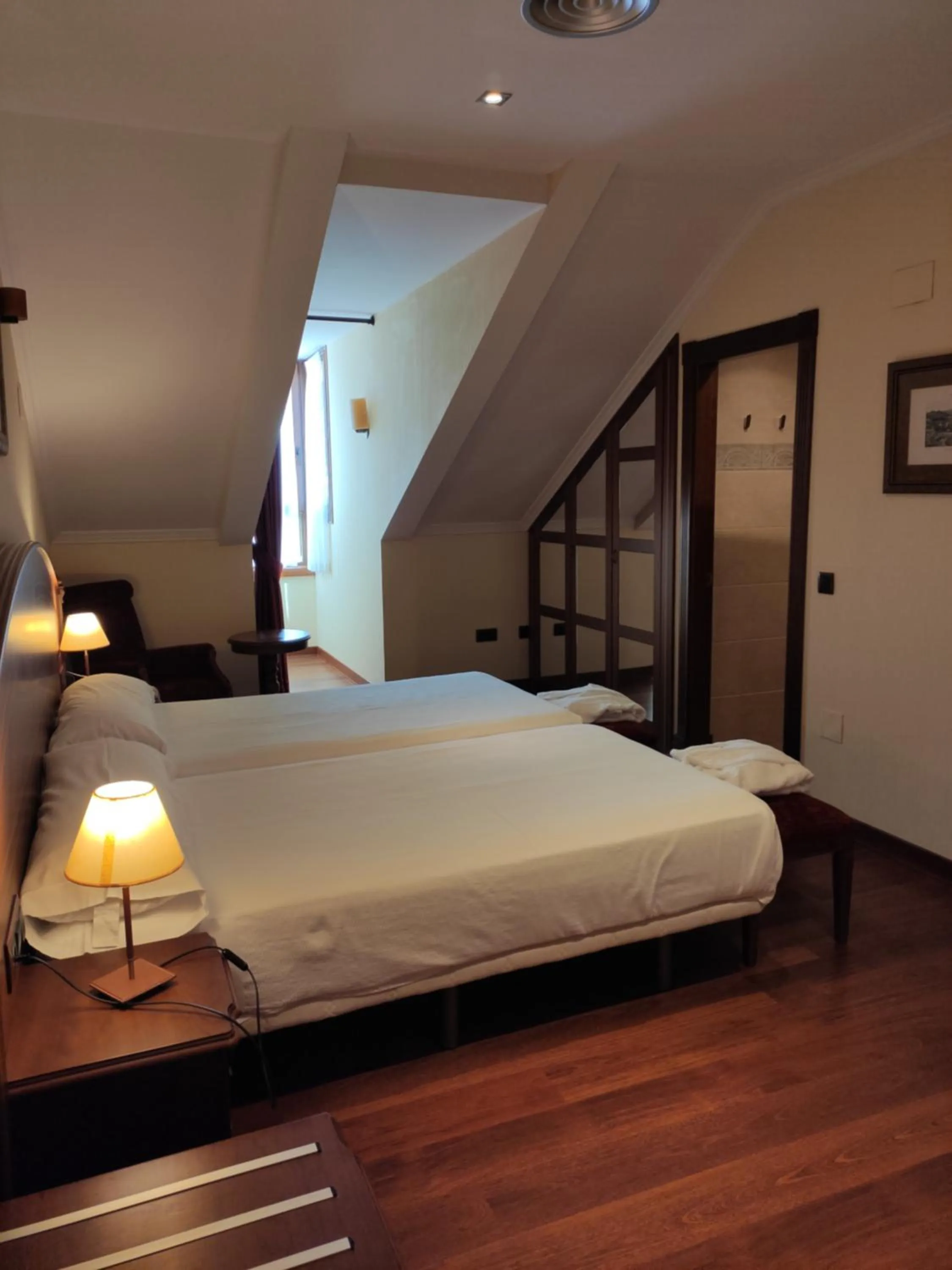 Bed in Hotel Palacio de la Magdalena