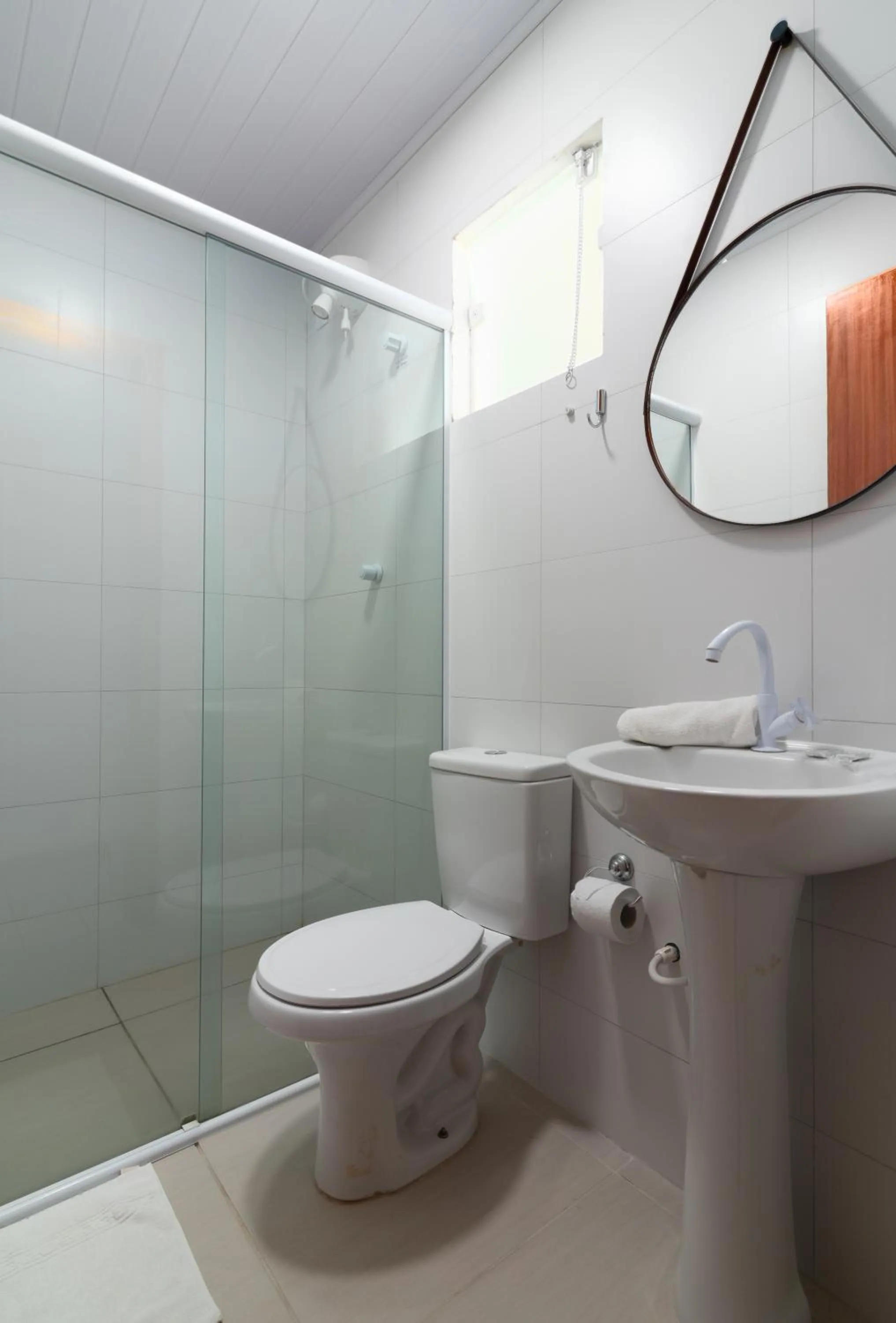 Shower in Suítes 91