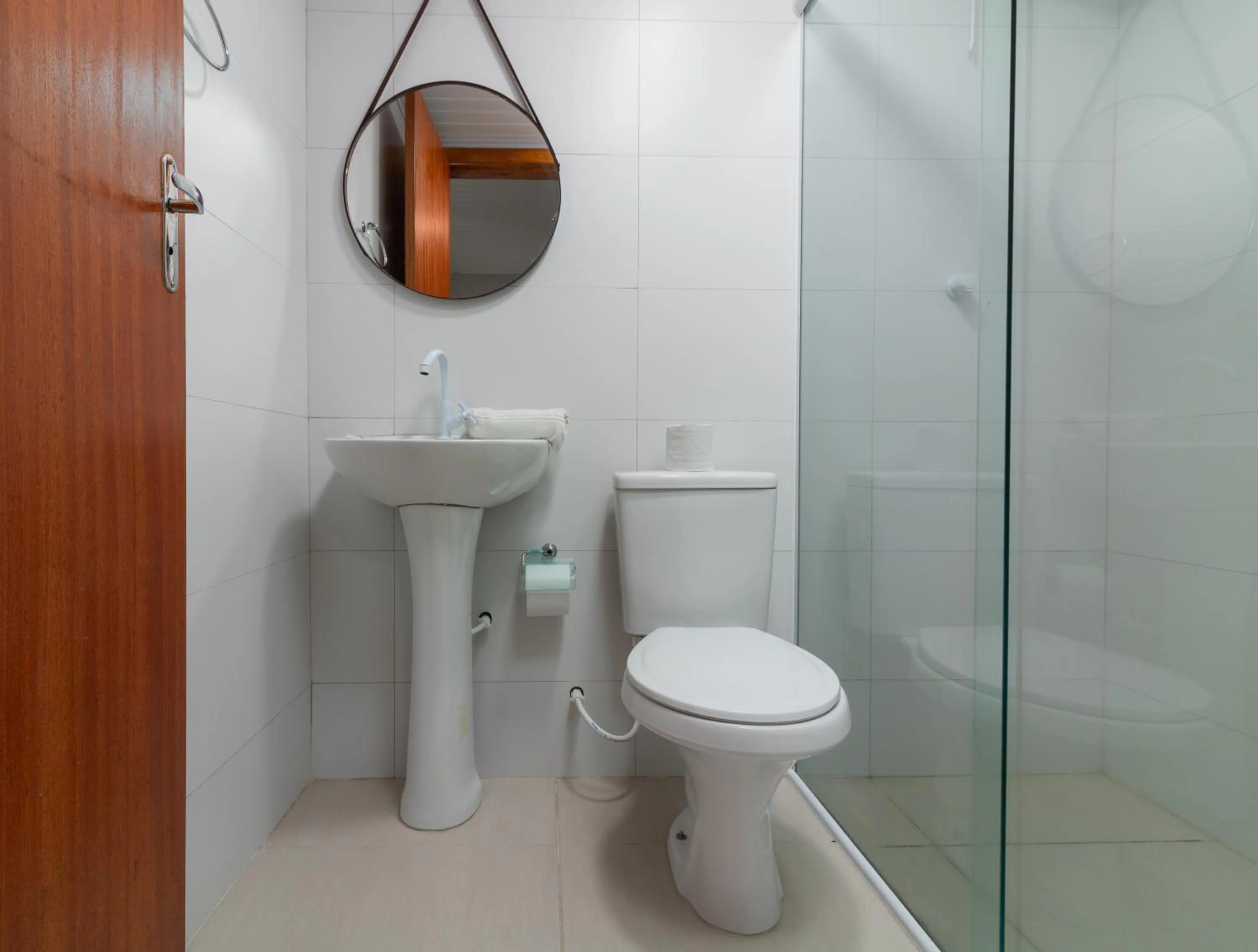 Shower in Suítes 91