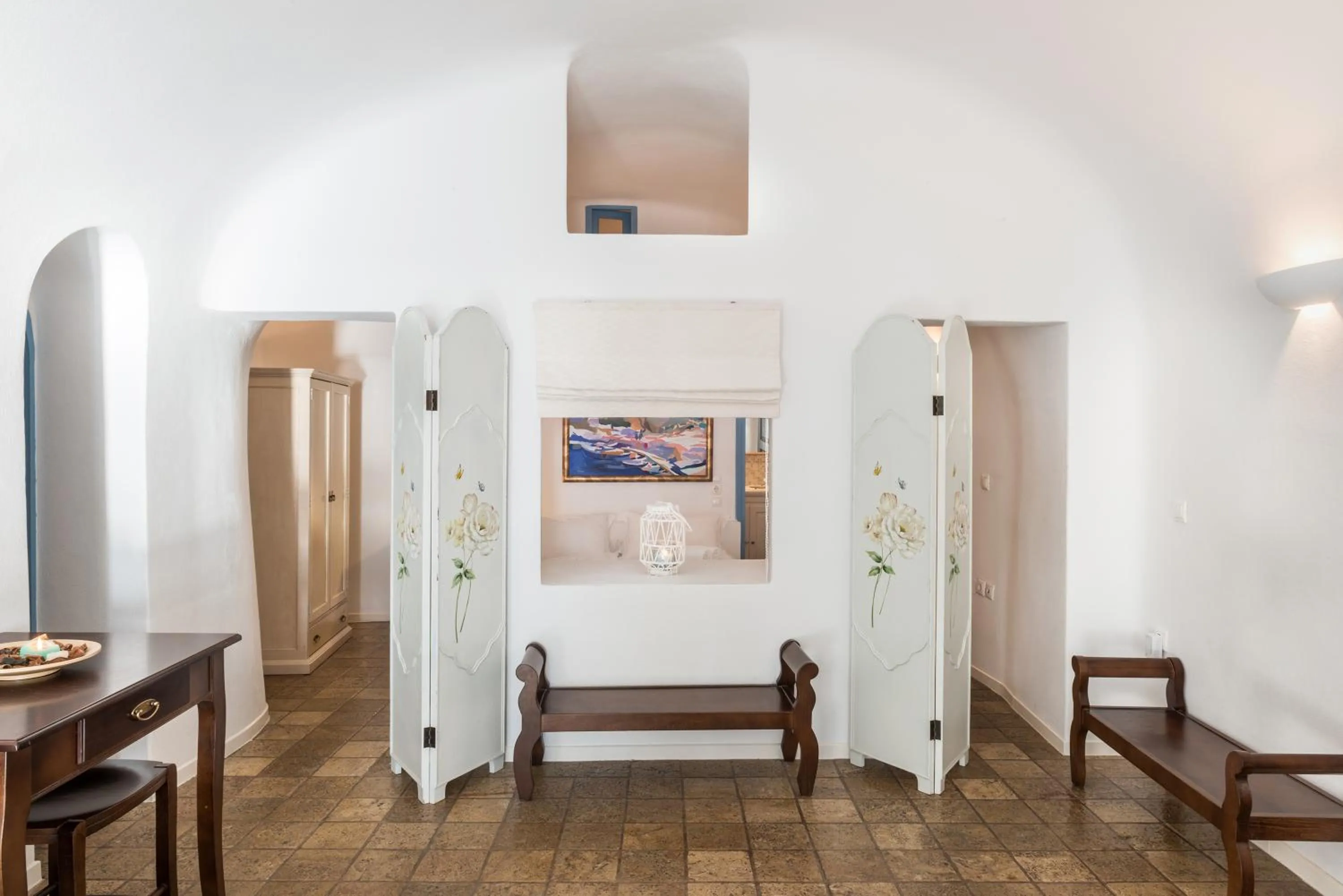 Decorative detail in Pantelia Suites