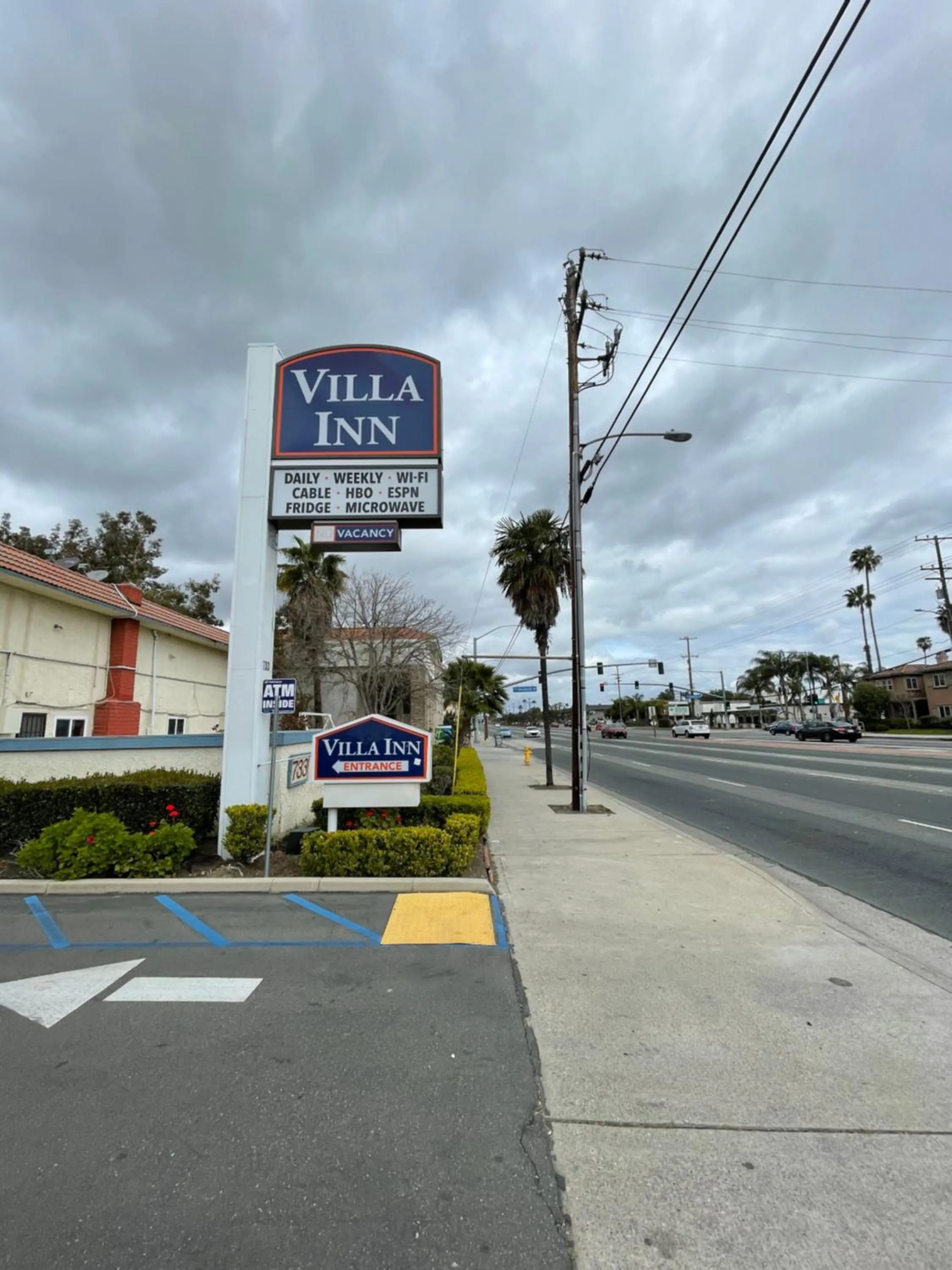Property logo or sign in Villa Inn Anaheim