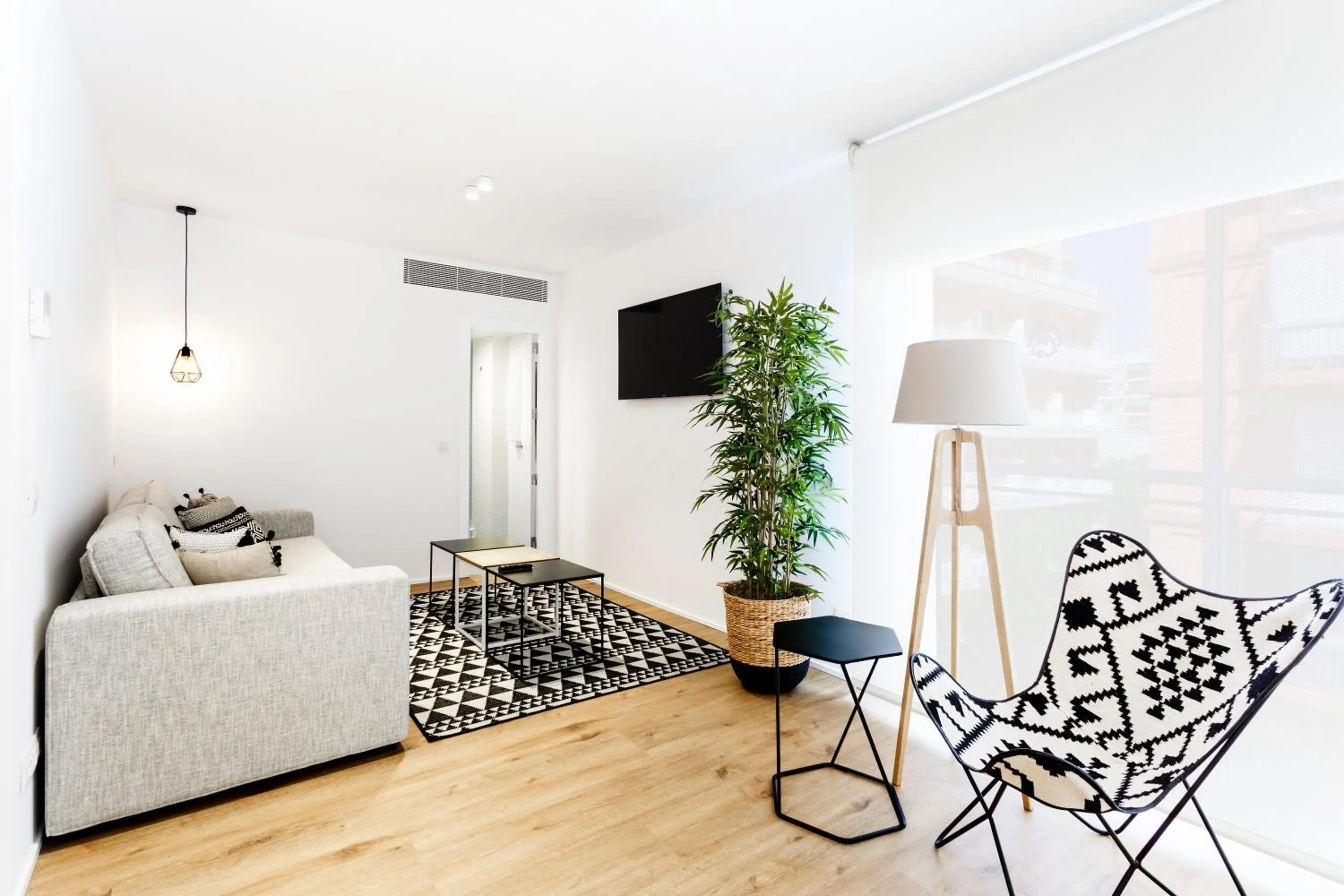 TV and multimedia, Bed in Hotel Anabel