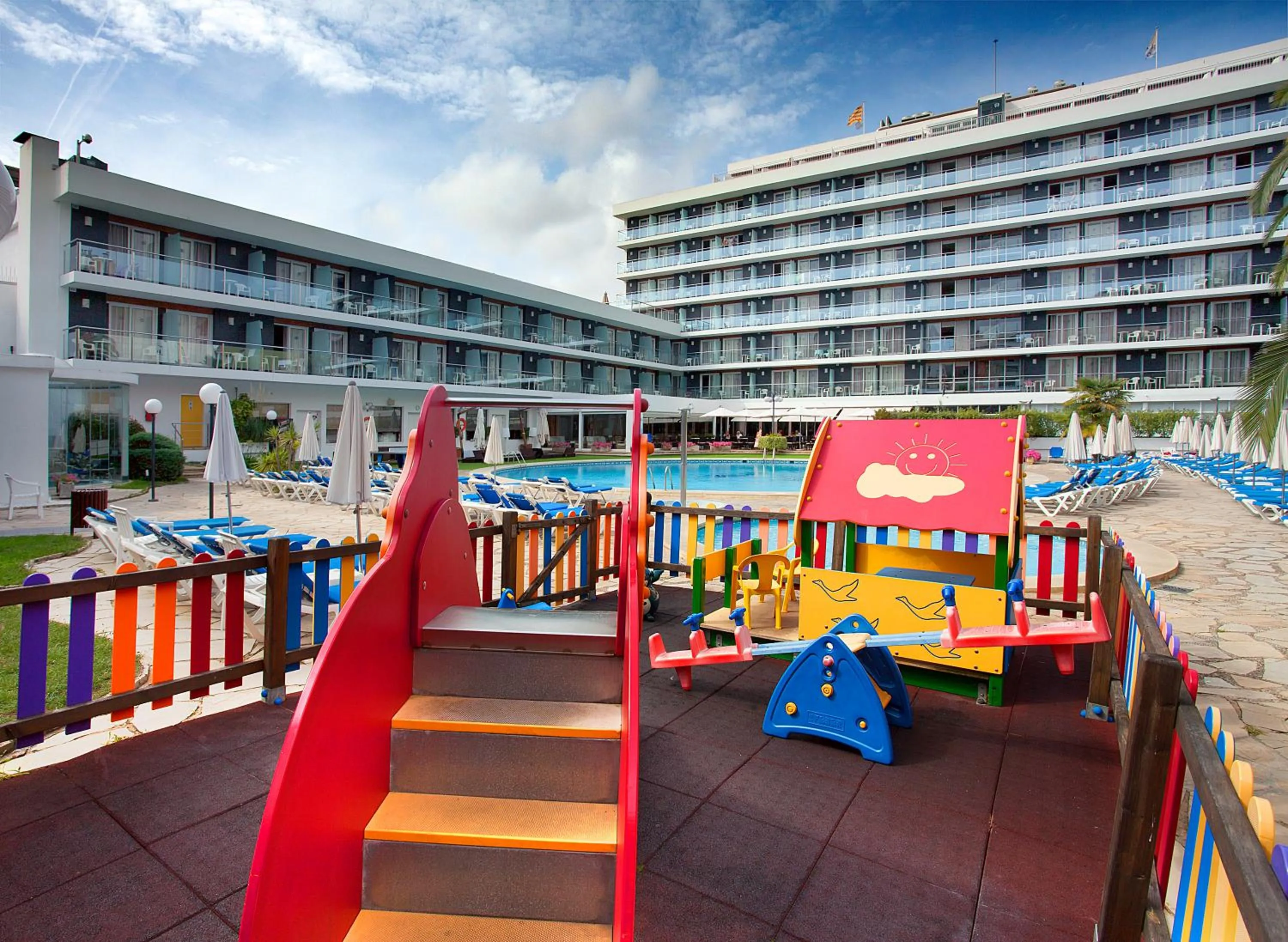 Children play ground in Hotel Anabel