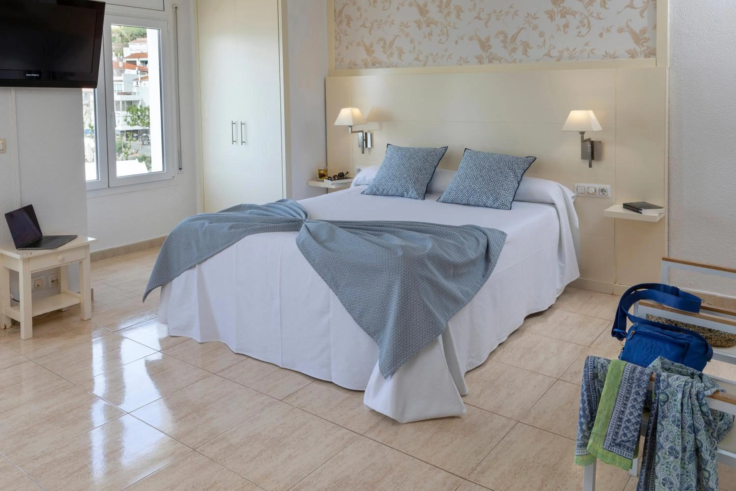 Bed in Hotel Spa Cap de Creus