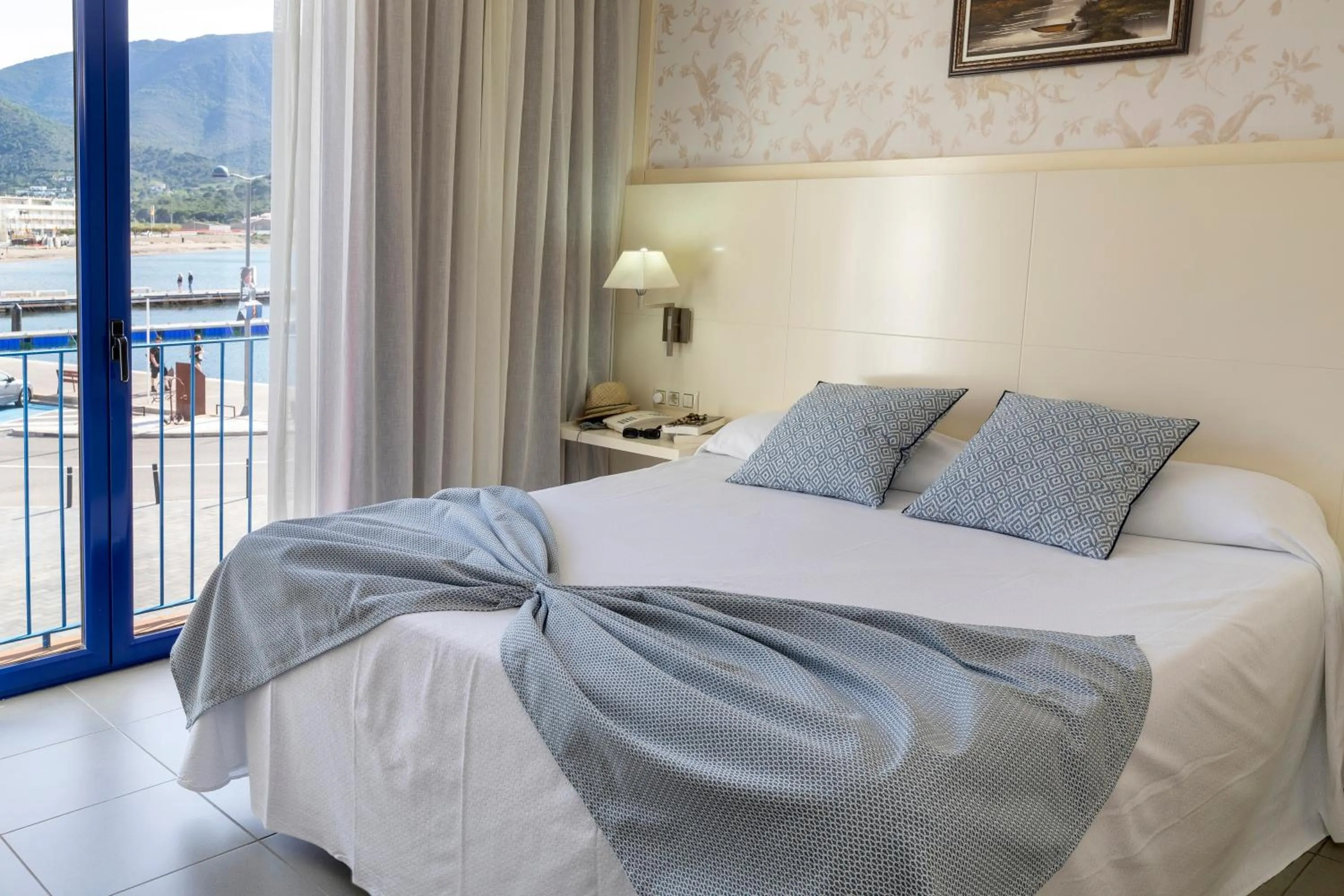 Bed in Hotel Spa Cap de Creus