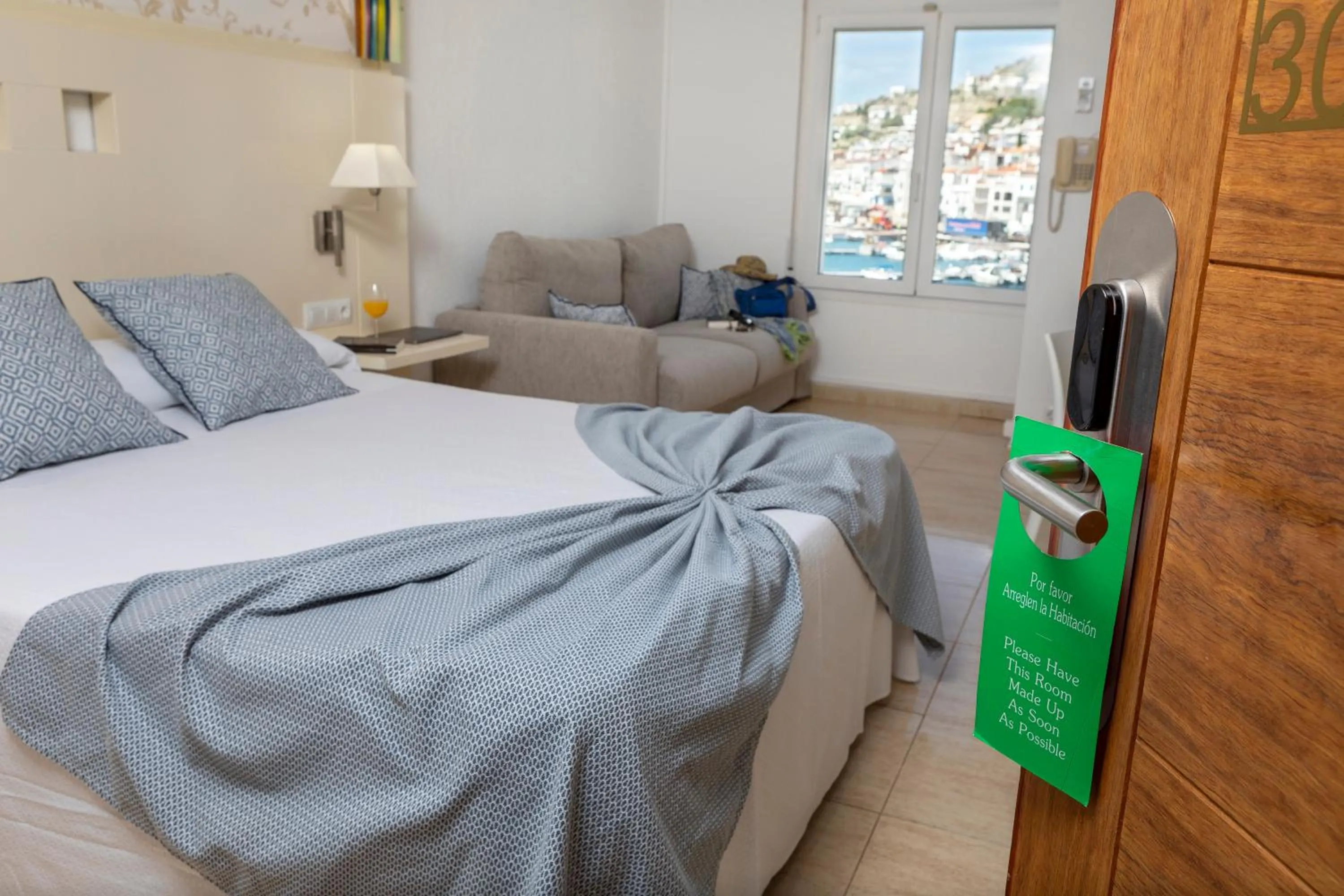 Bed in Hotel Spa Cap de Creus