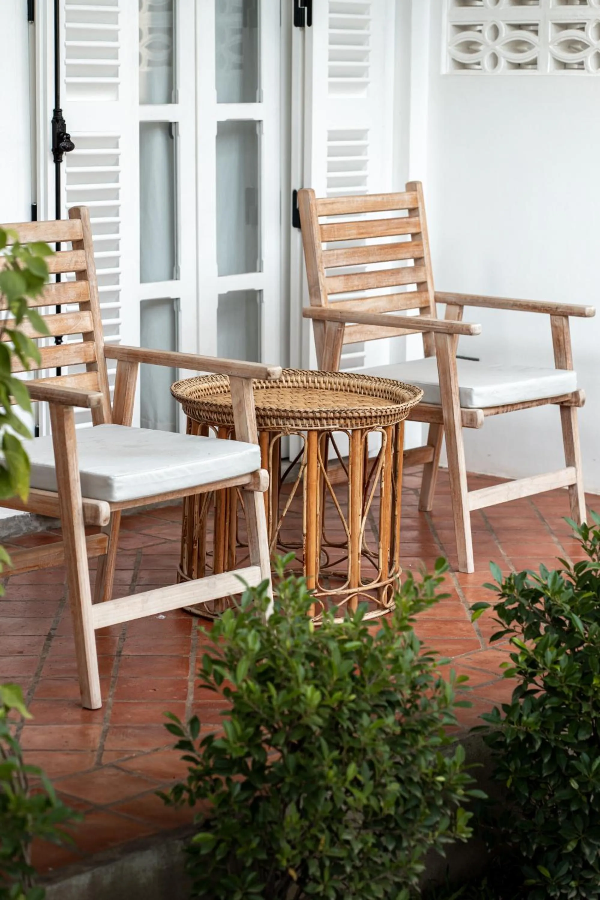 Balcony/Terrace in Chic stay HANA Boutique hotel xxxx Possible noise from the construction next to our property