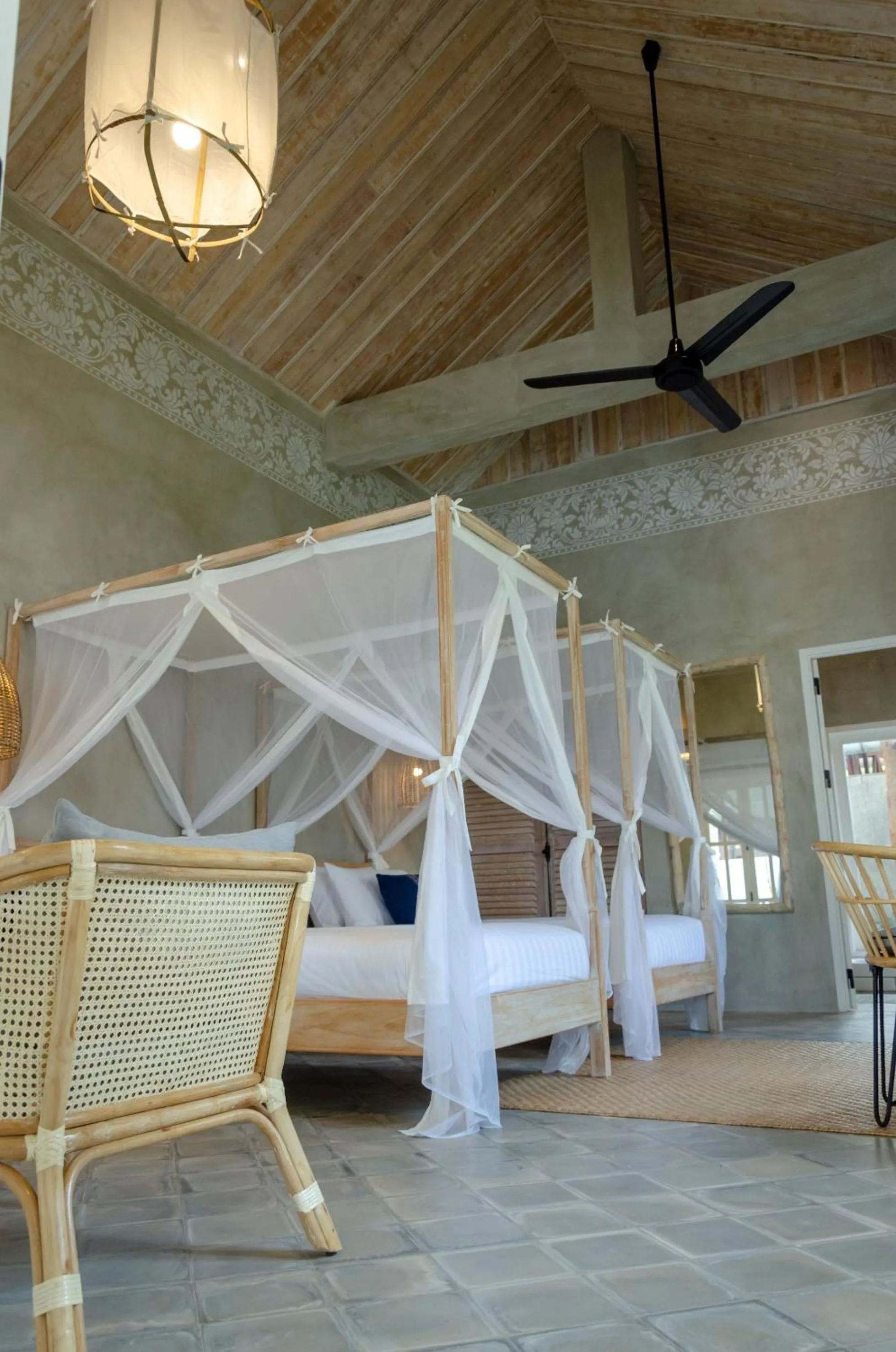 Bedroom, Bed in Chic stay HANA Boutique hotel xxxx Possible noise from the construction next to our property