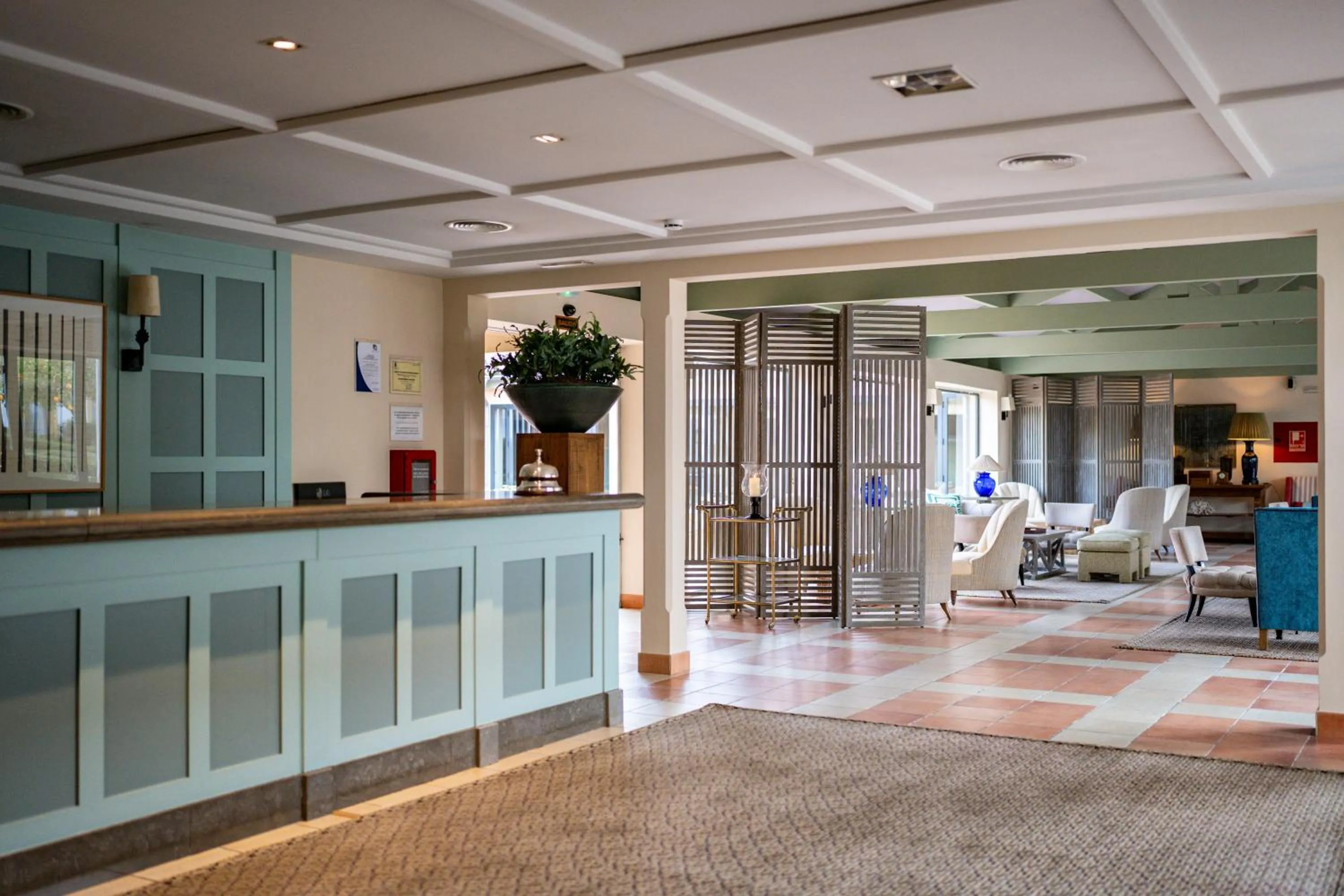 Lobby or reception in Hacienda El Alcornocal