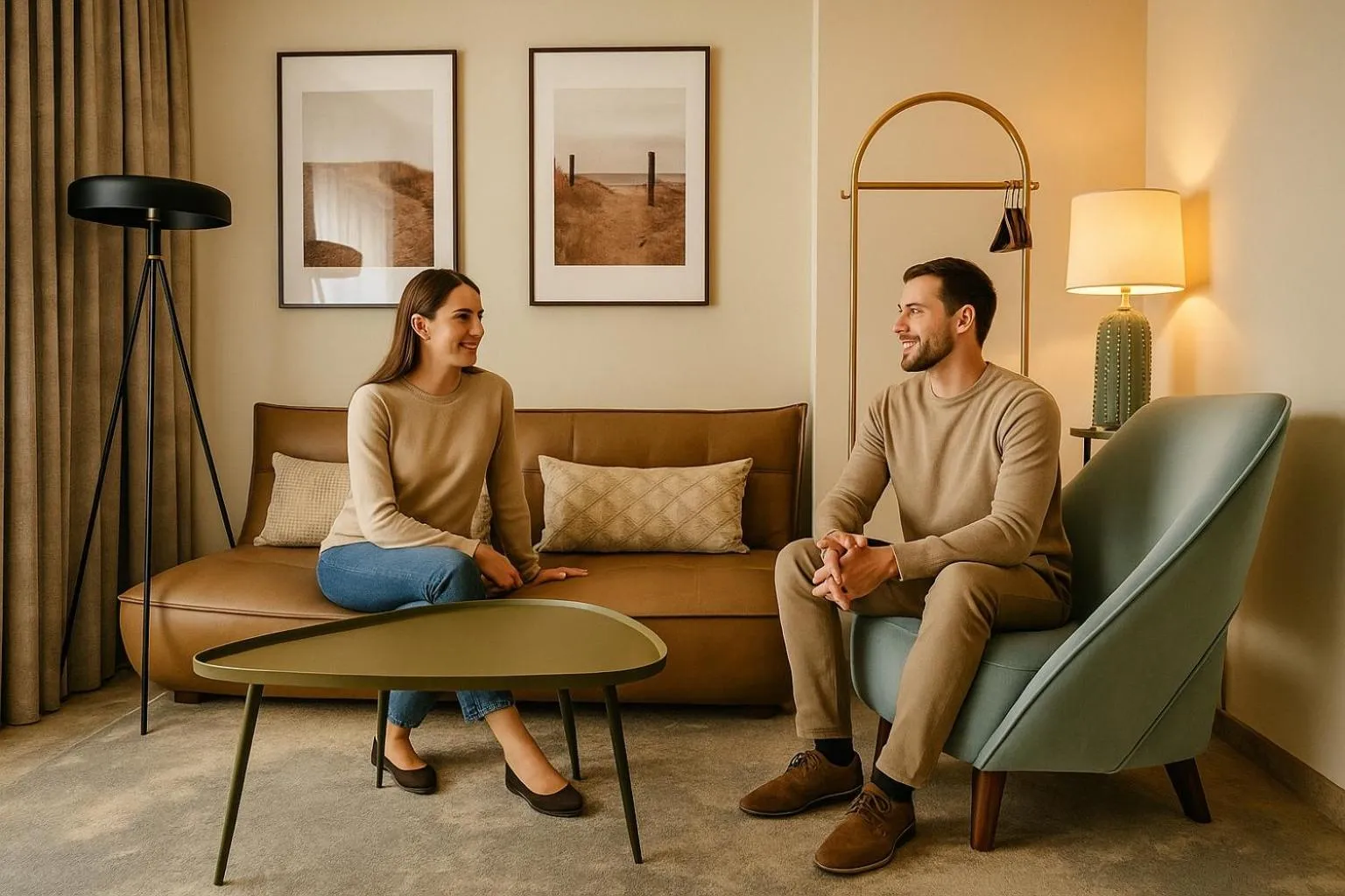 Seating area in The BOGUSZ Wladyslawowo