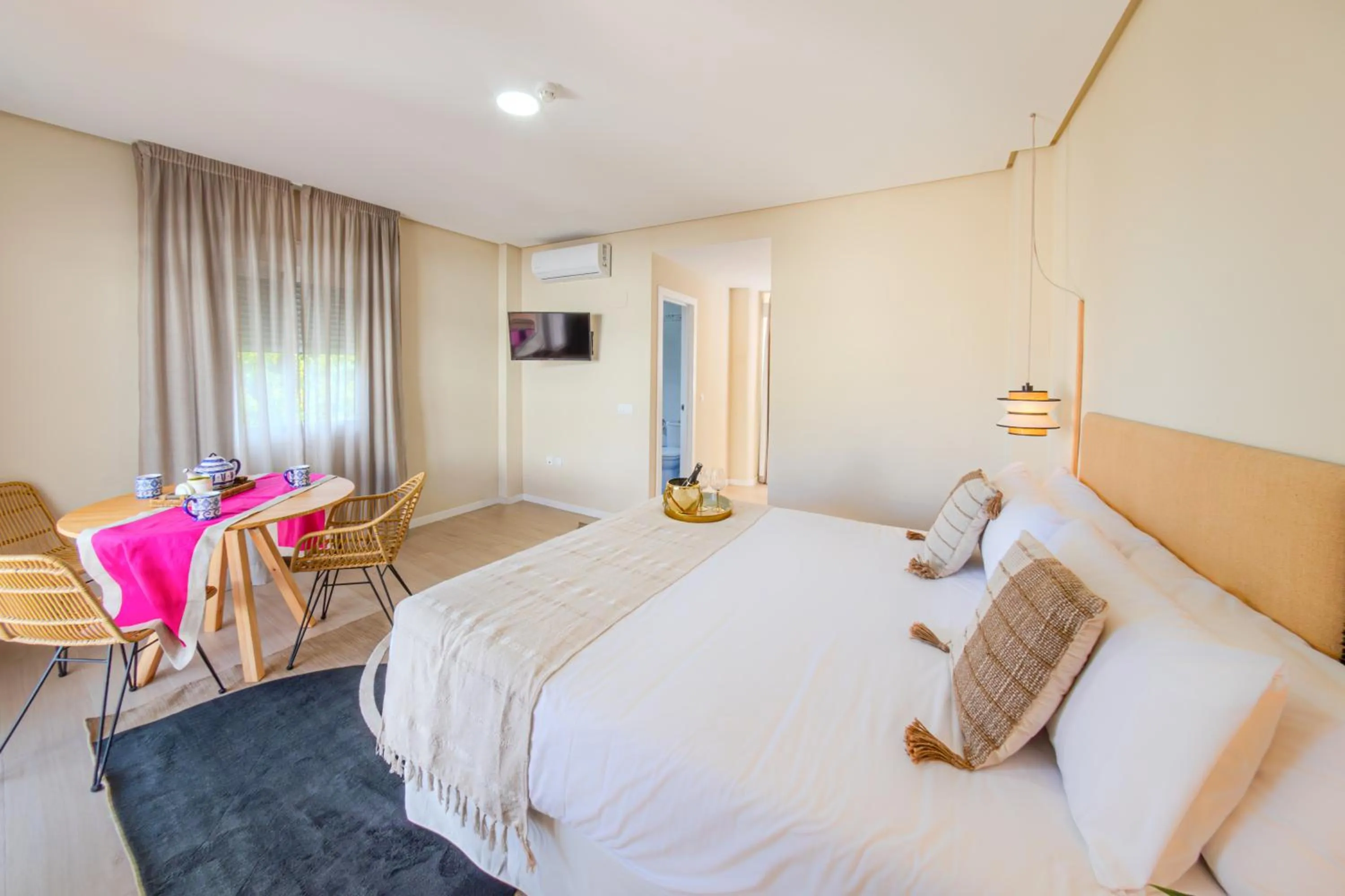 Living room, Bed in Vista de Rey