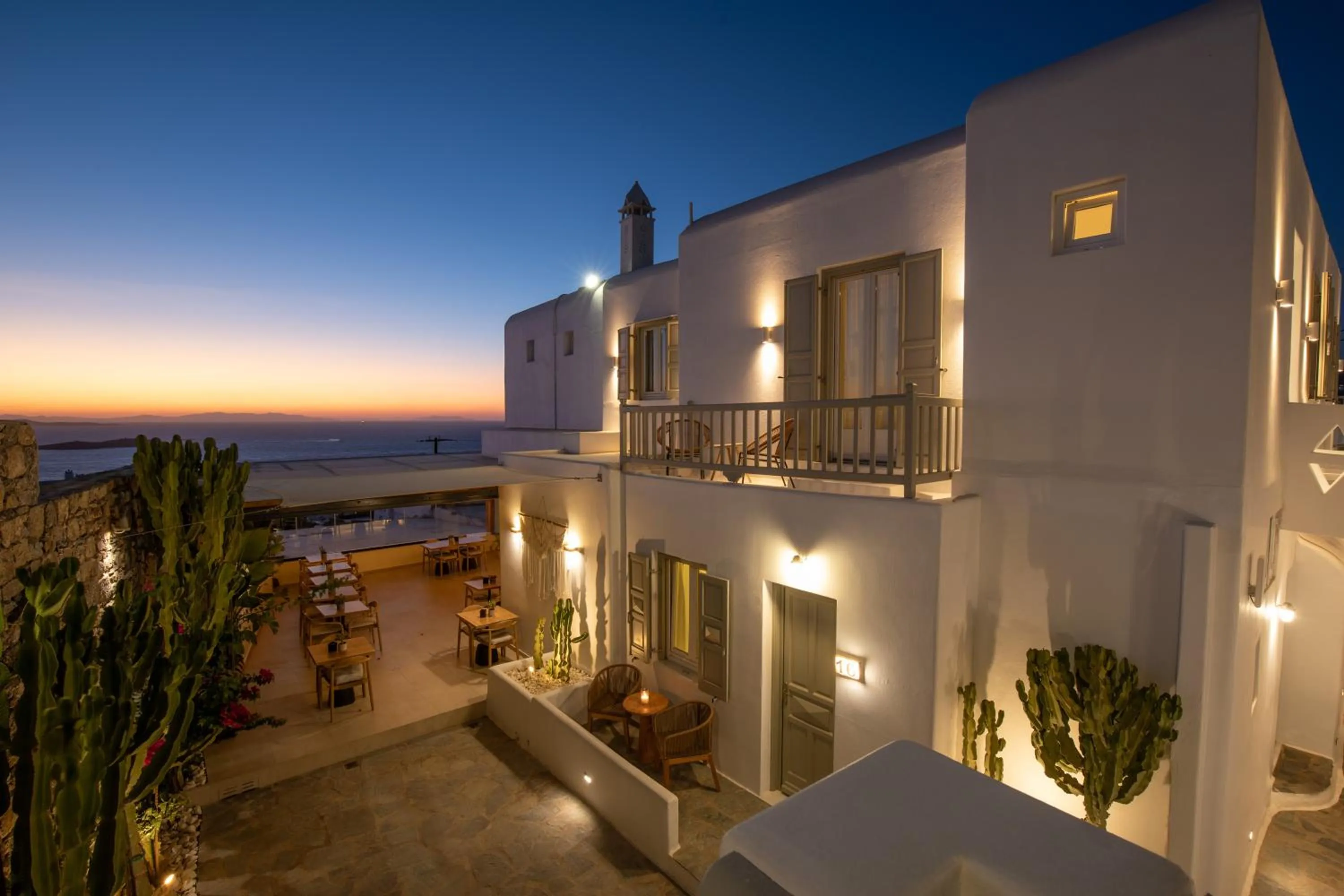Property building in Damianos Mykonos Hotel