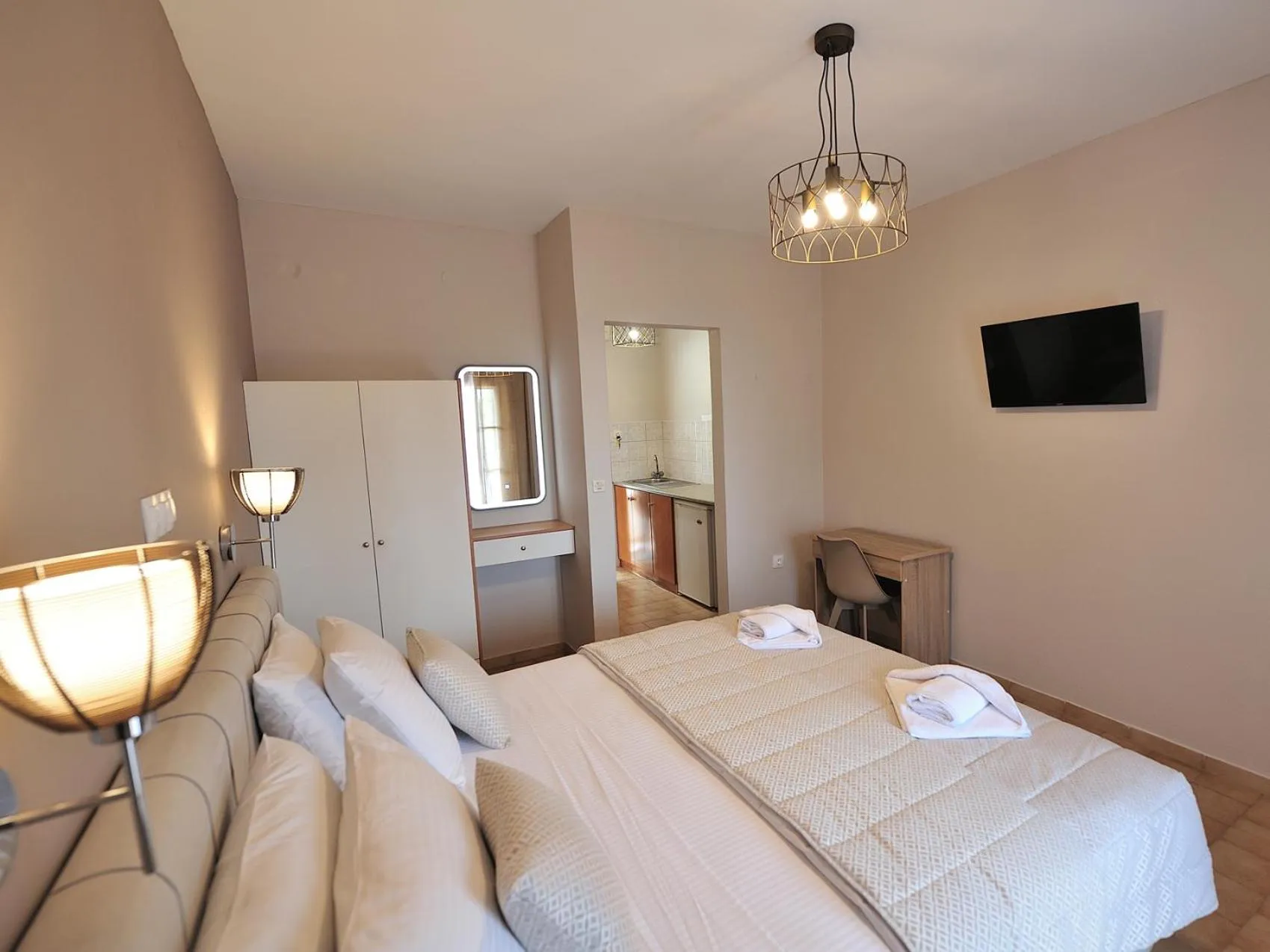 Bedroom in Vista Mare Skiathos