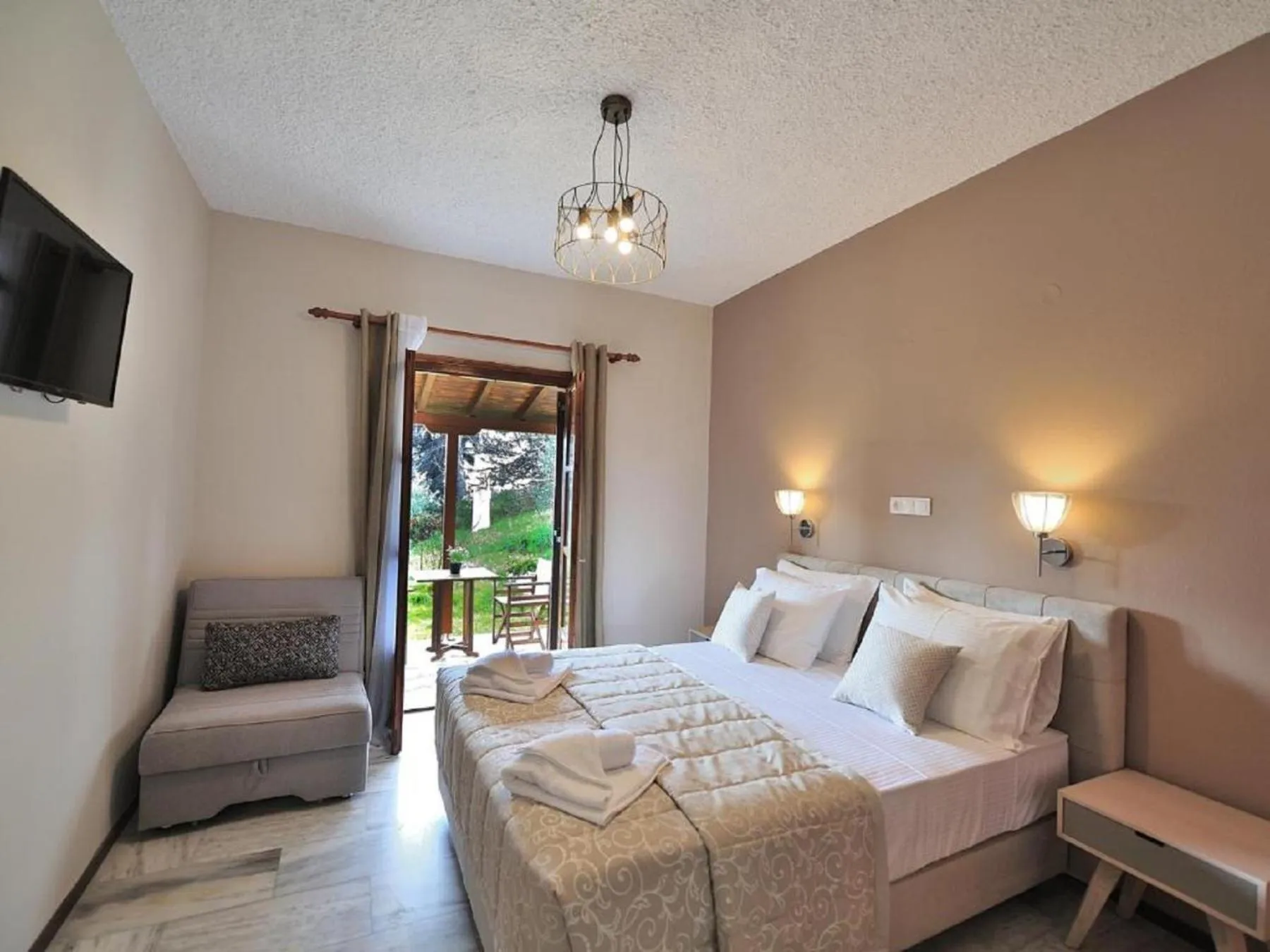 Bedroom in Vista Mare Skiathos