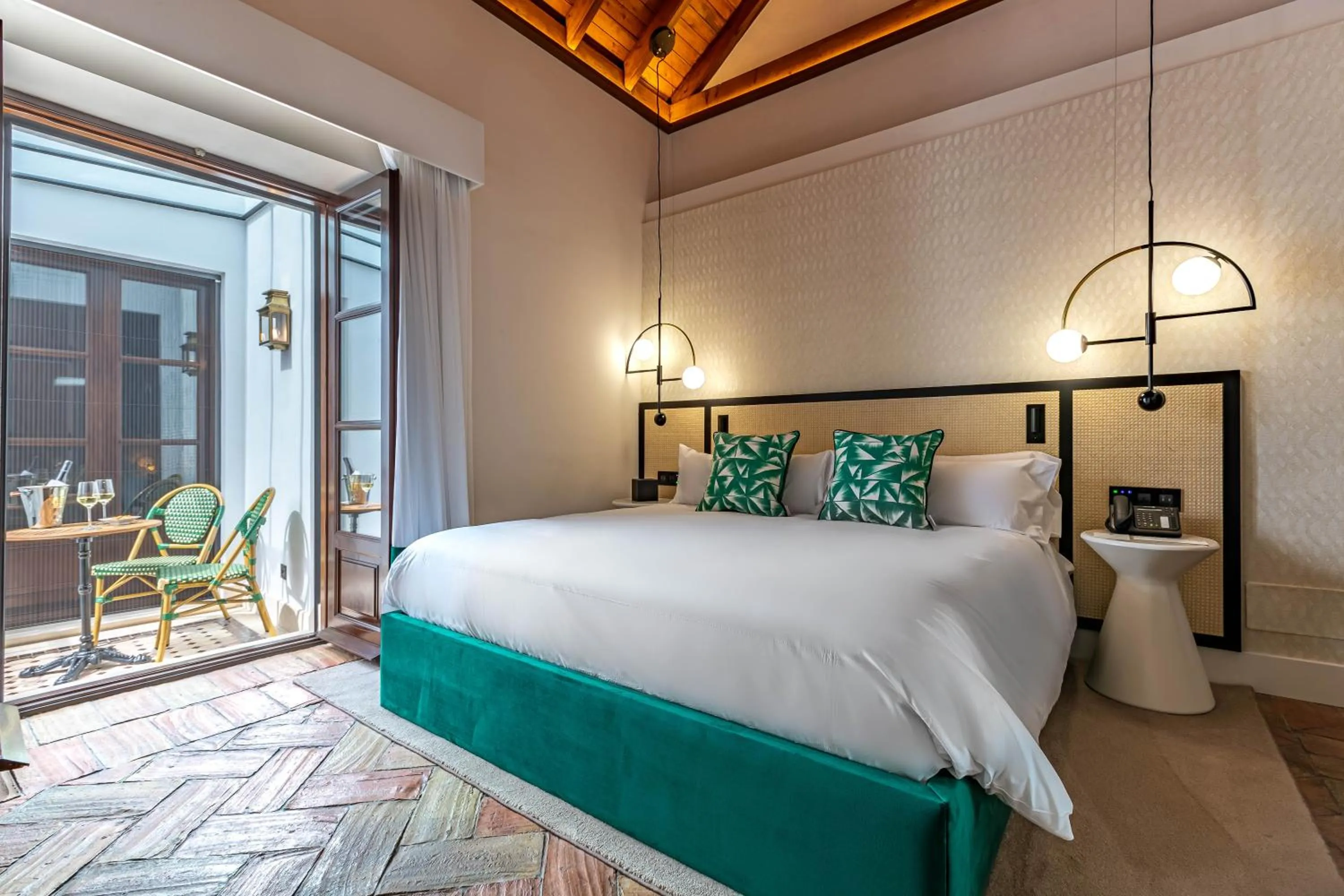 Bed in Hotel Claude Marbella