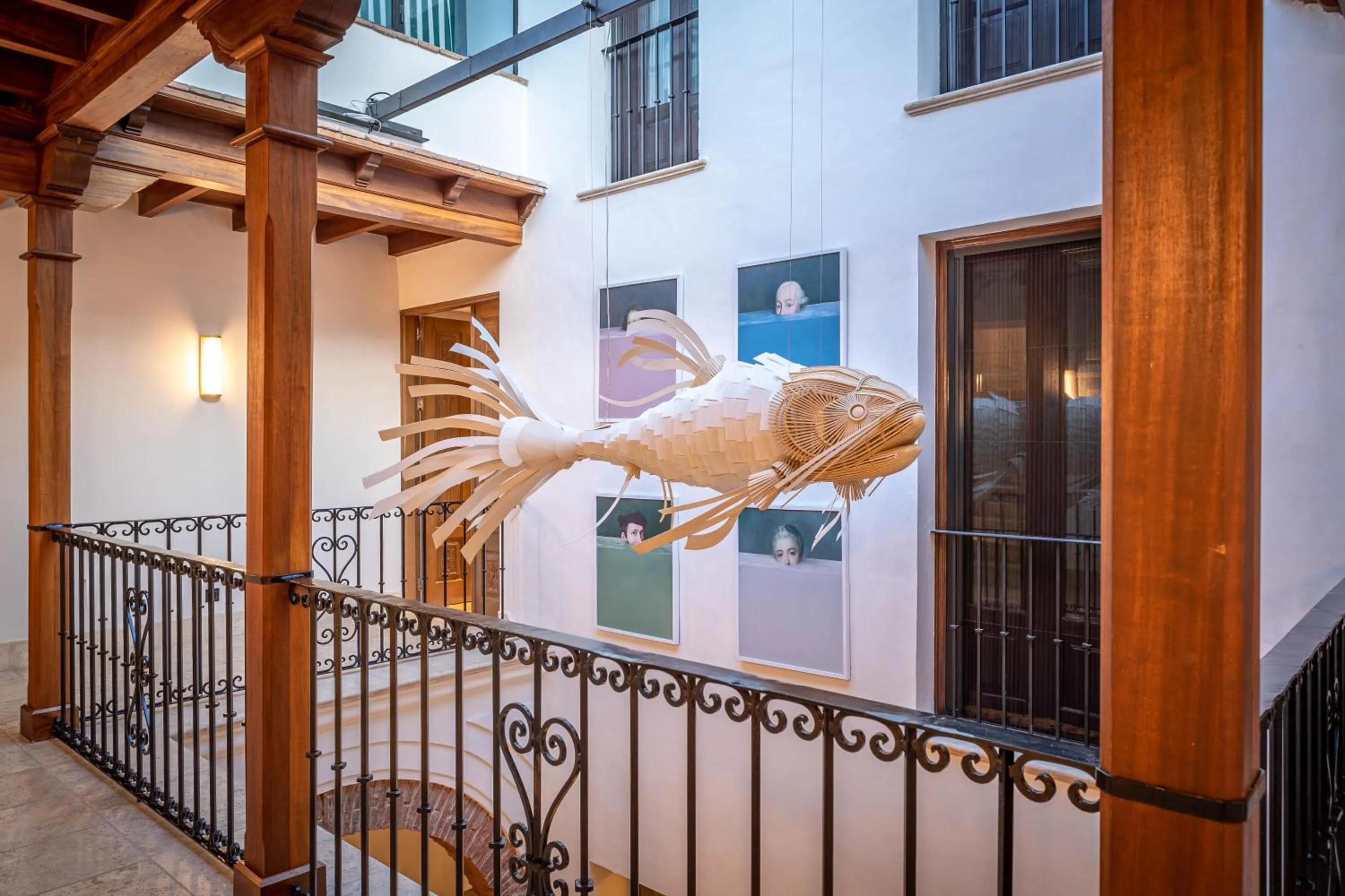 Patio in Hotel Claude Marbella