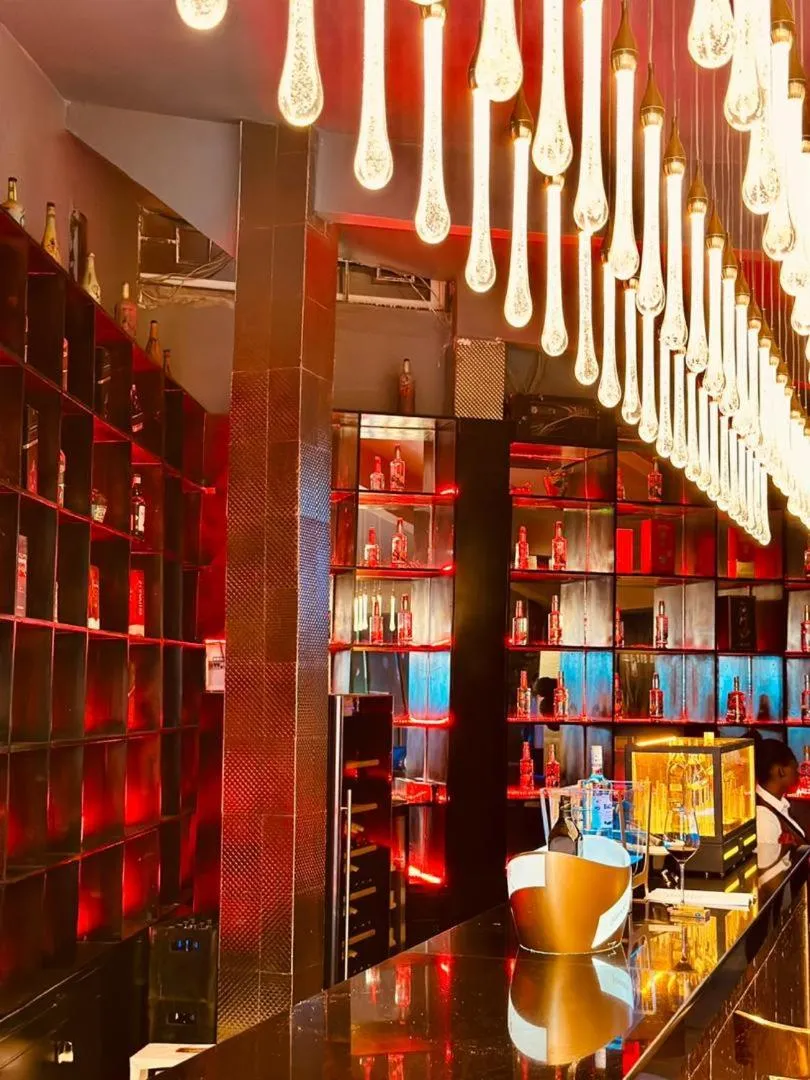 Lounge or bar in Meilin International Hotel