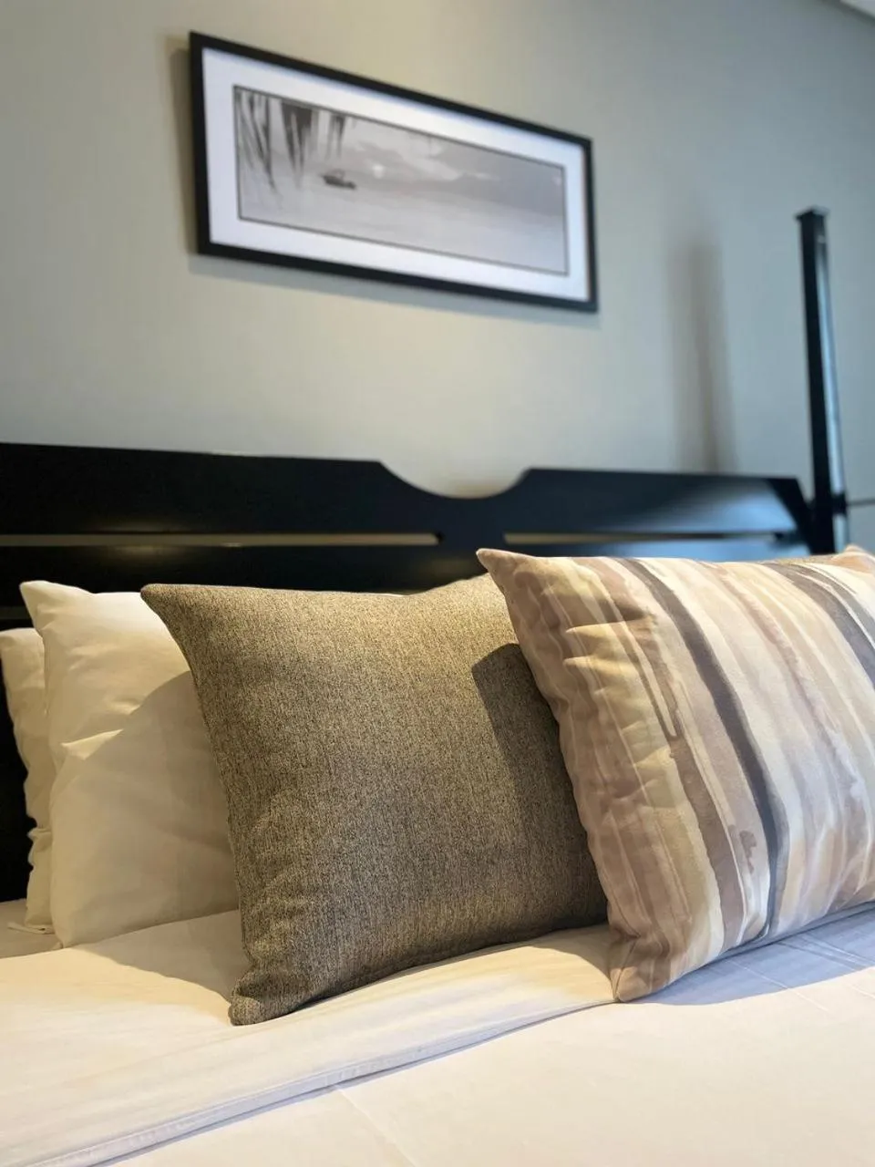 Bed in Meilin International Hotel