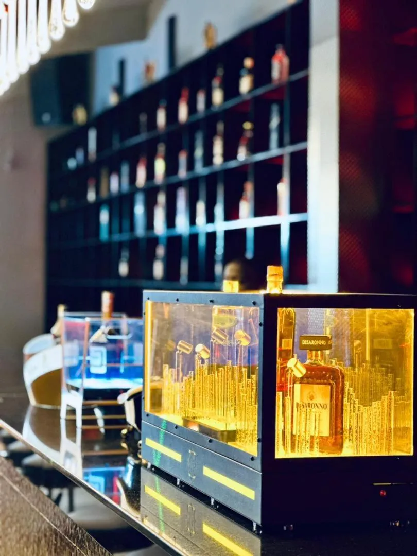 Lounge or bar in Meilin International Hotel