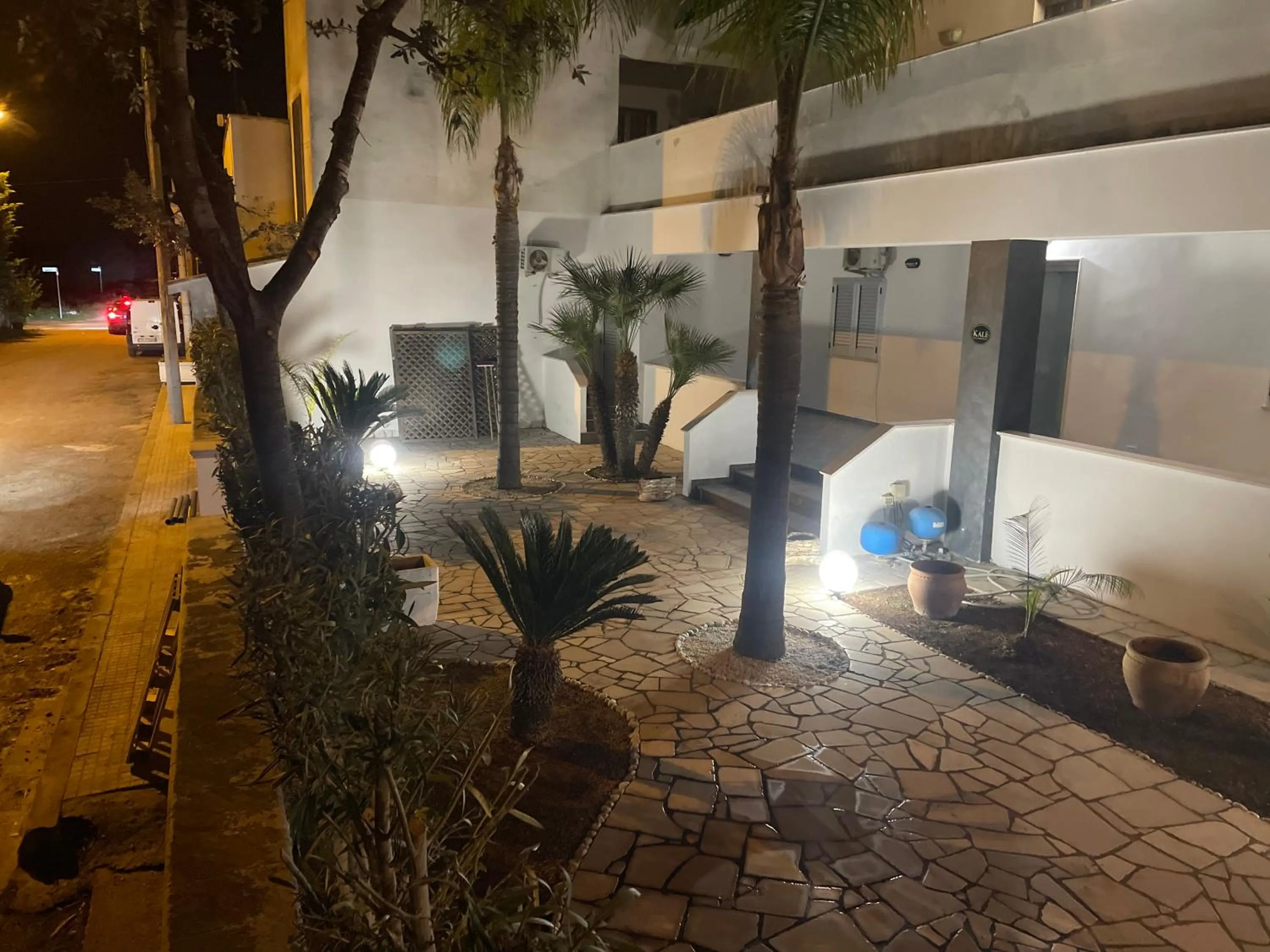 Garden in Bed and breakfast KALE '