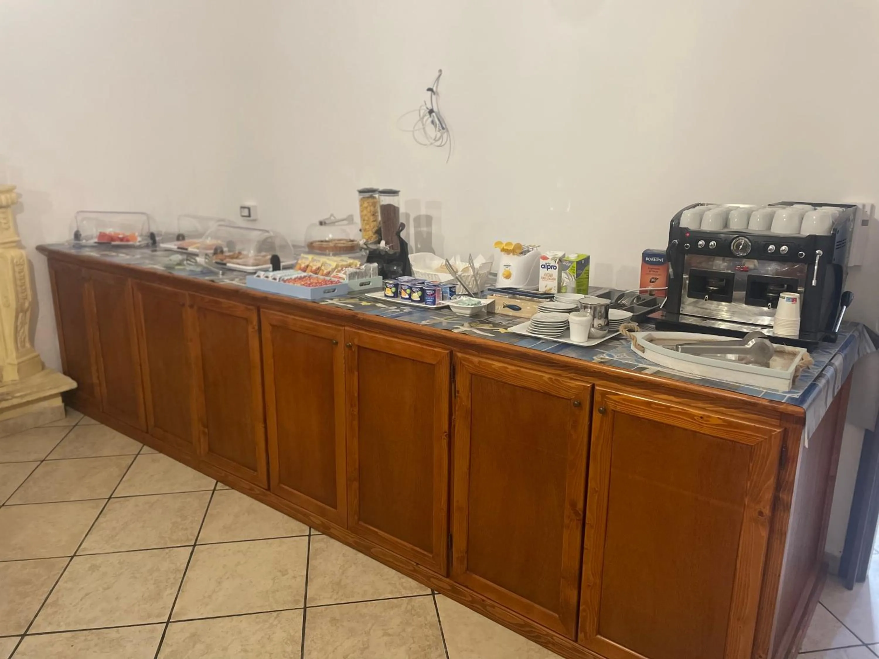 Food and drinks in Bed and breakfast KALE '