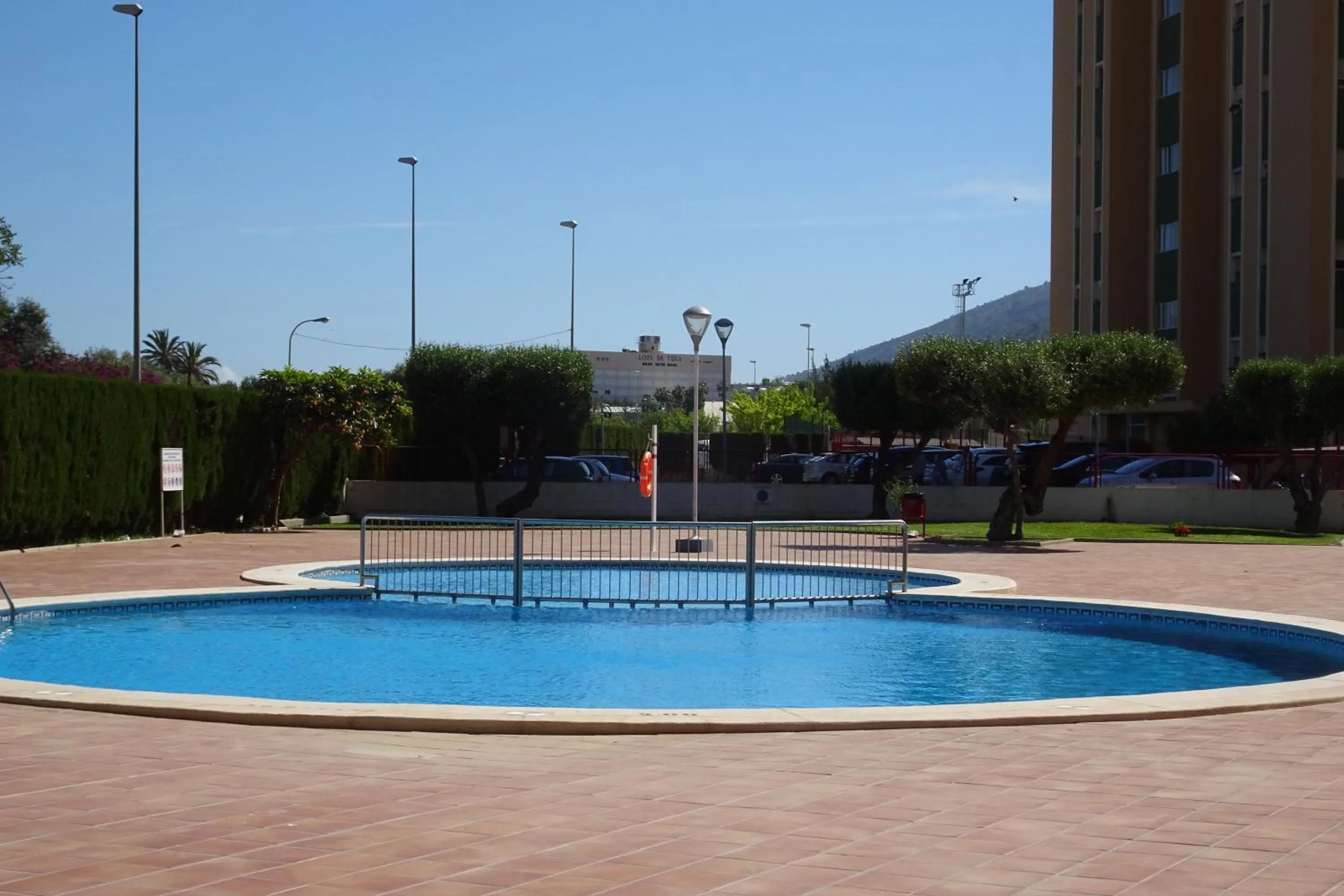 Swimming pool in Evamar Apartments