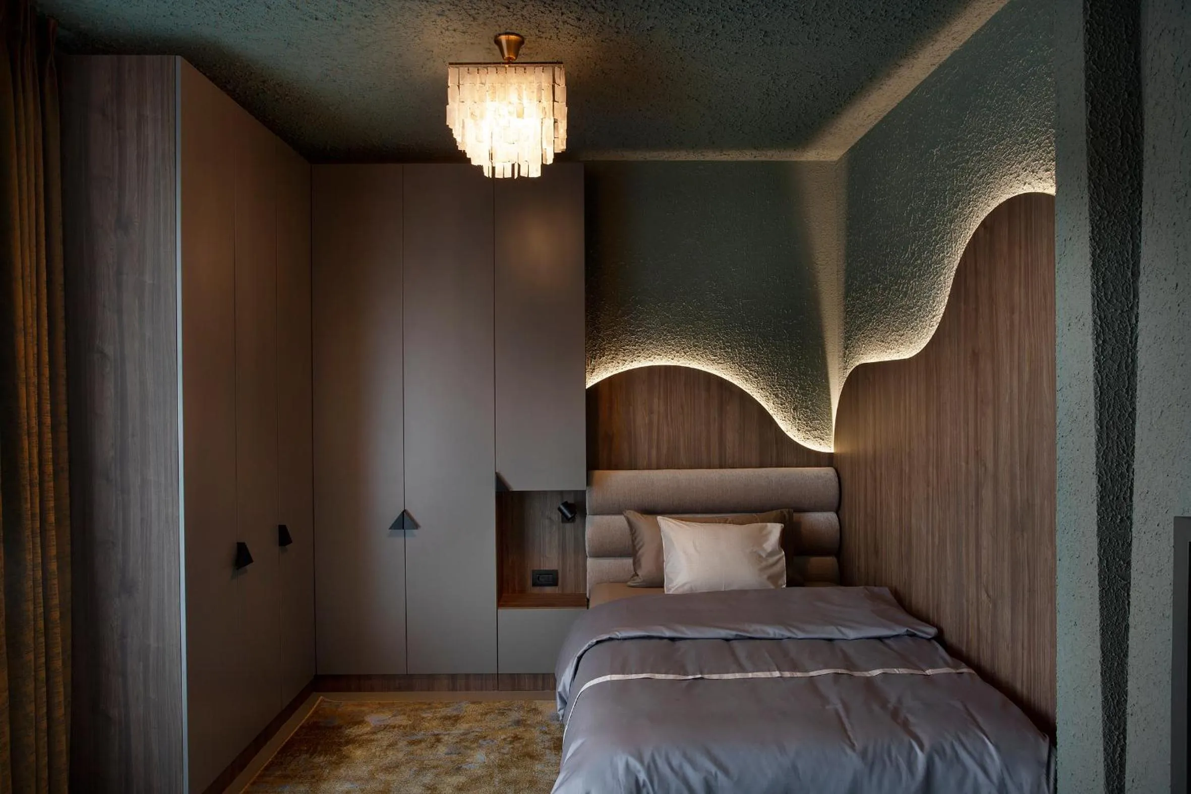 Bedroom, Bed in Room 12