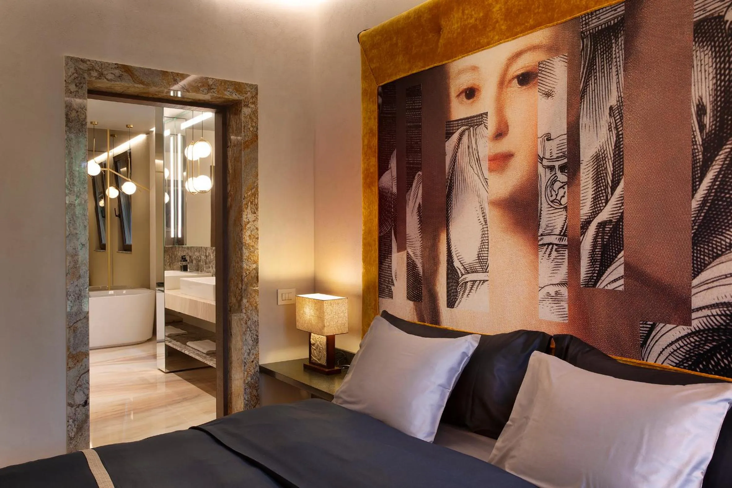 Bedroom, Bed in Room 12