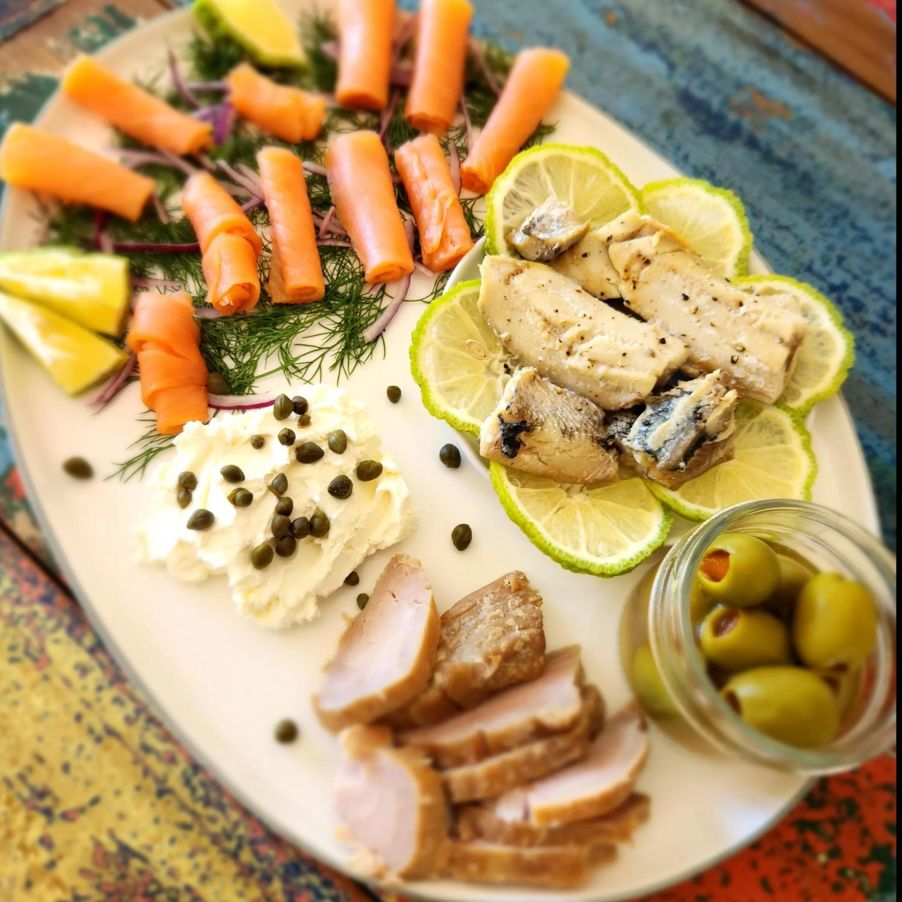 Continental breakfast in Villa Kaya