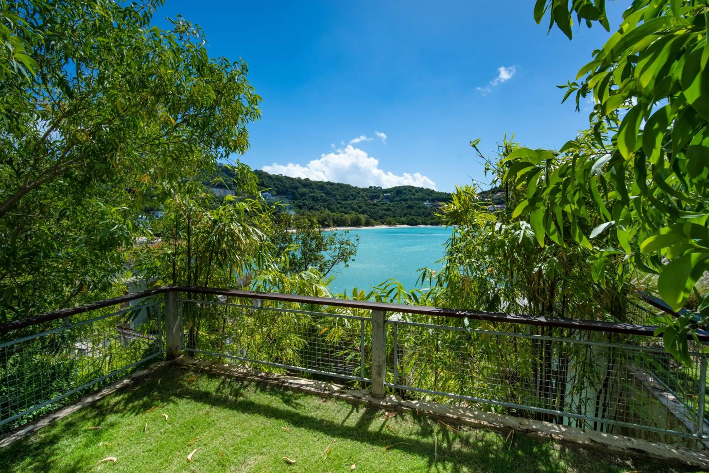 Garden view in Villa Kaya