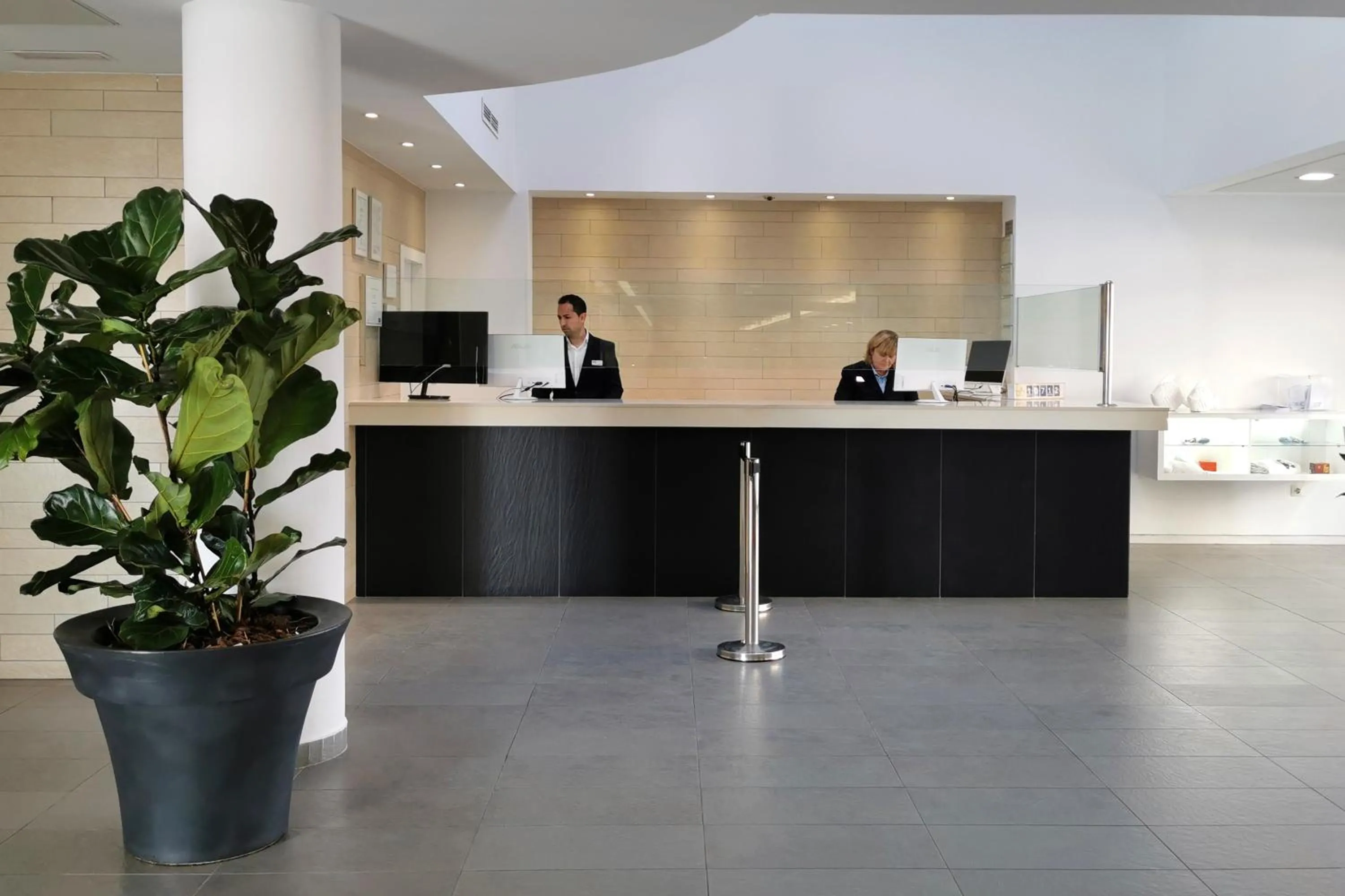 Lobby or reception in Hotel Acuazul